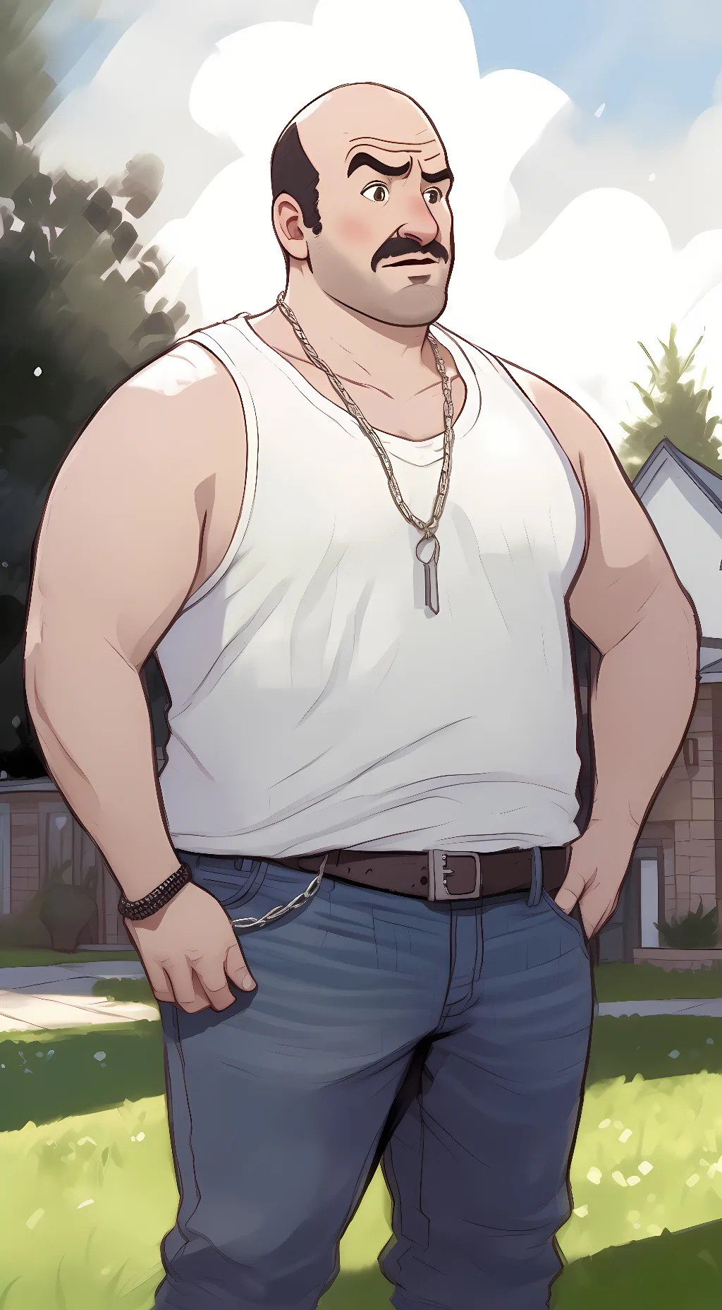 ai character: Carl Itdontmatta background