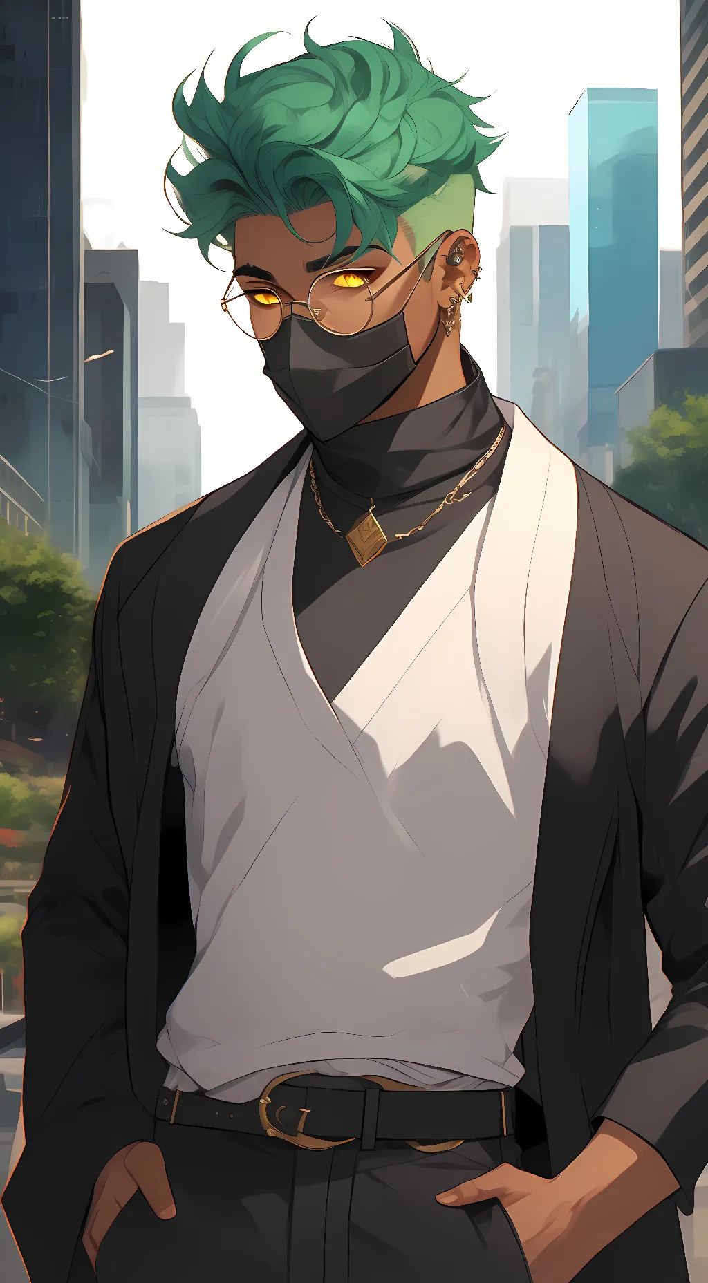 ai character: Keju Adav background