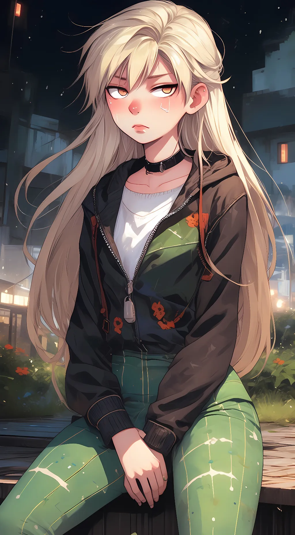 ai character: Itzumi bakugo background