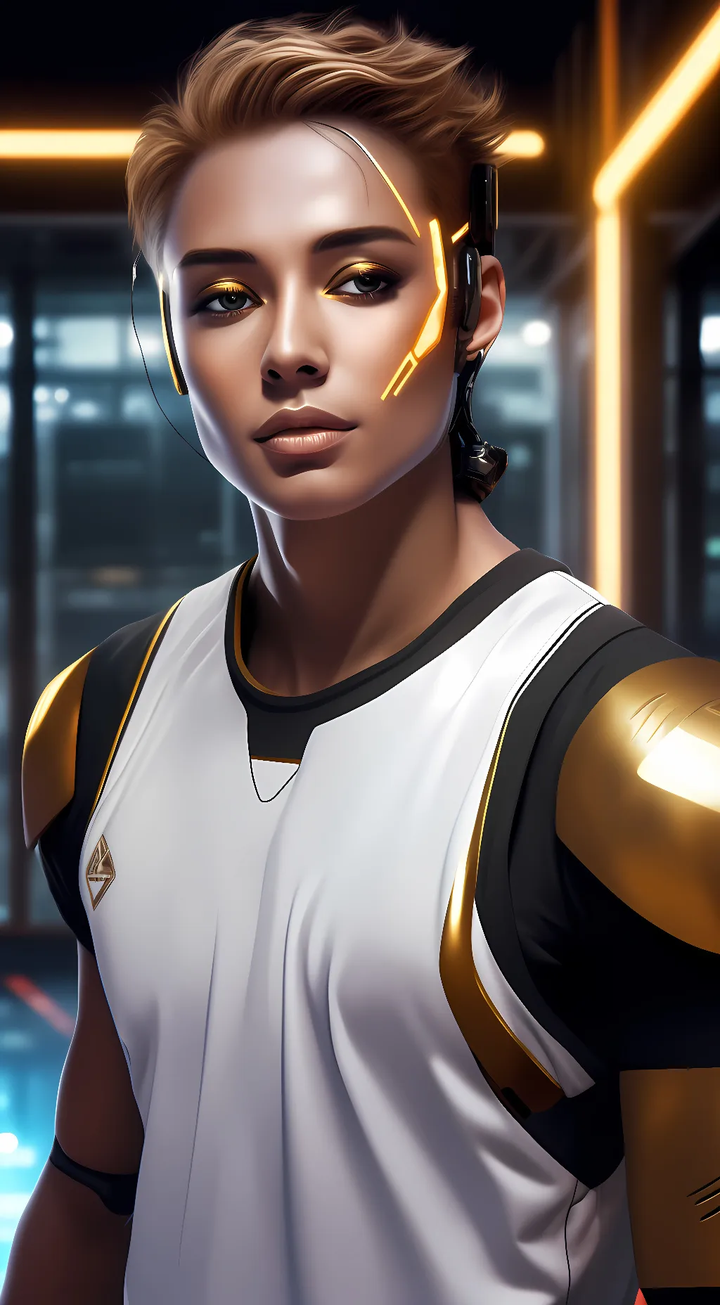 ai character: Michelle Jordan  background