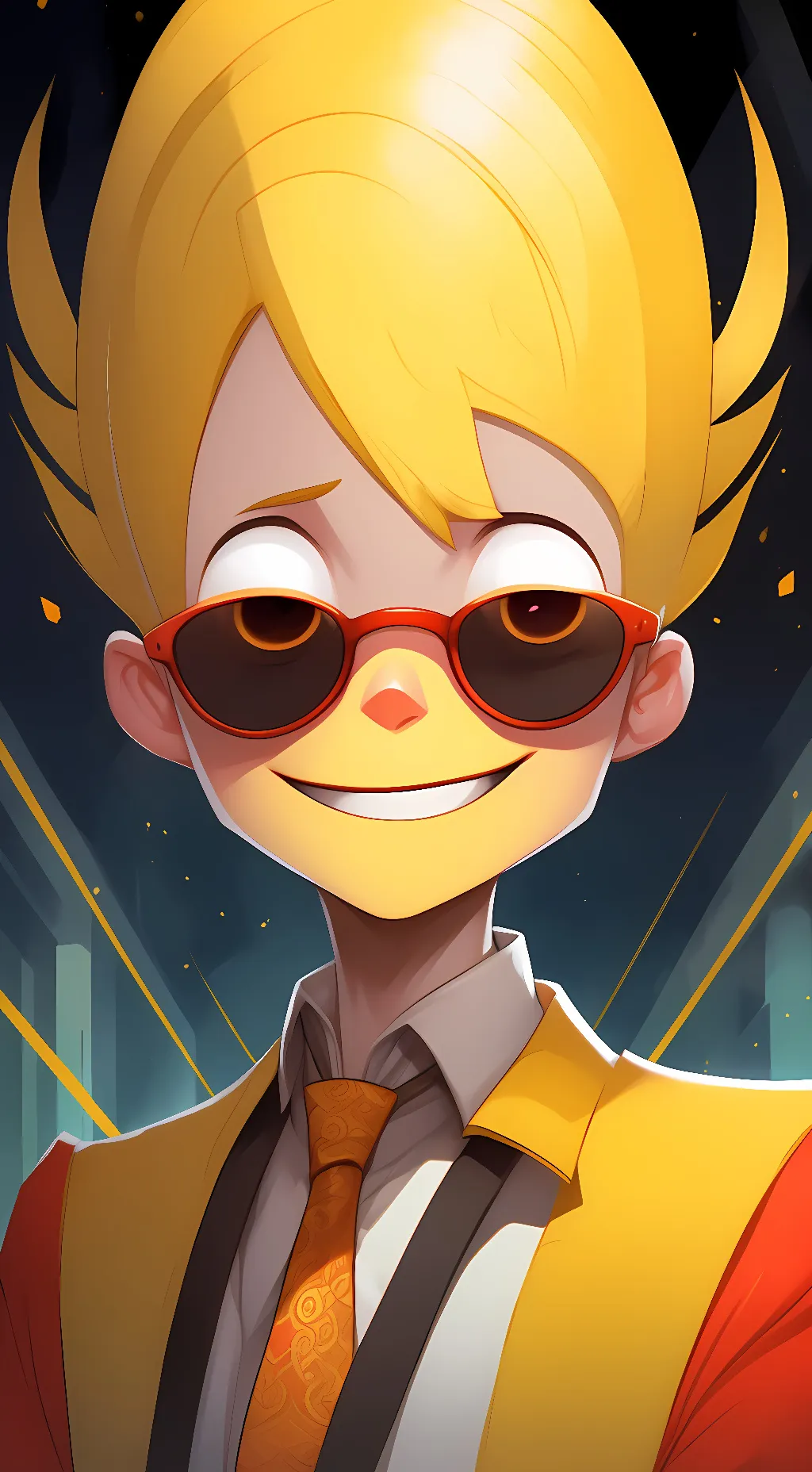 ai character: partygoer  background