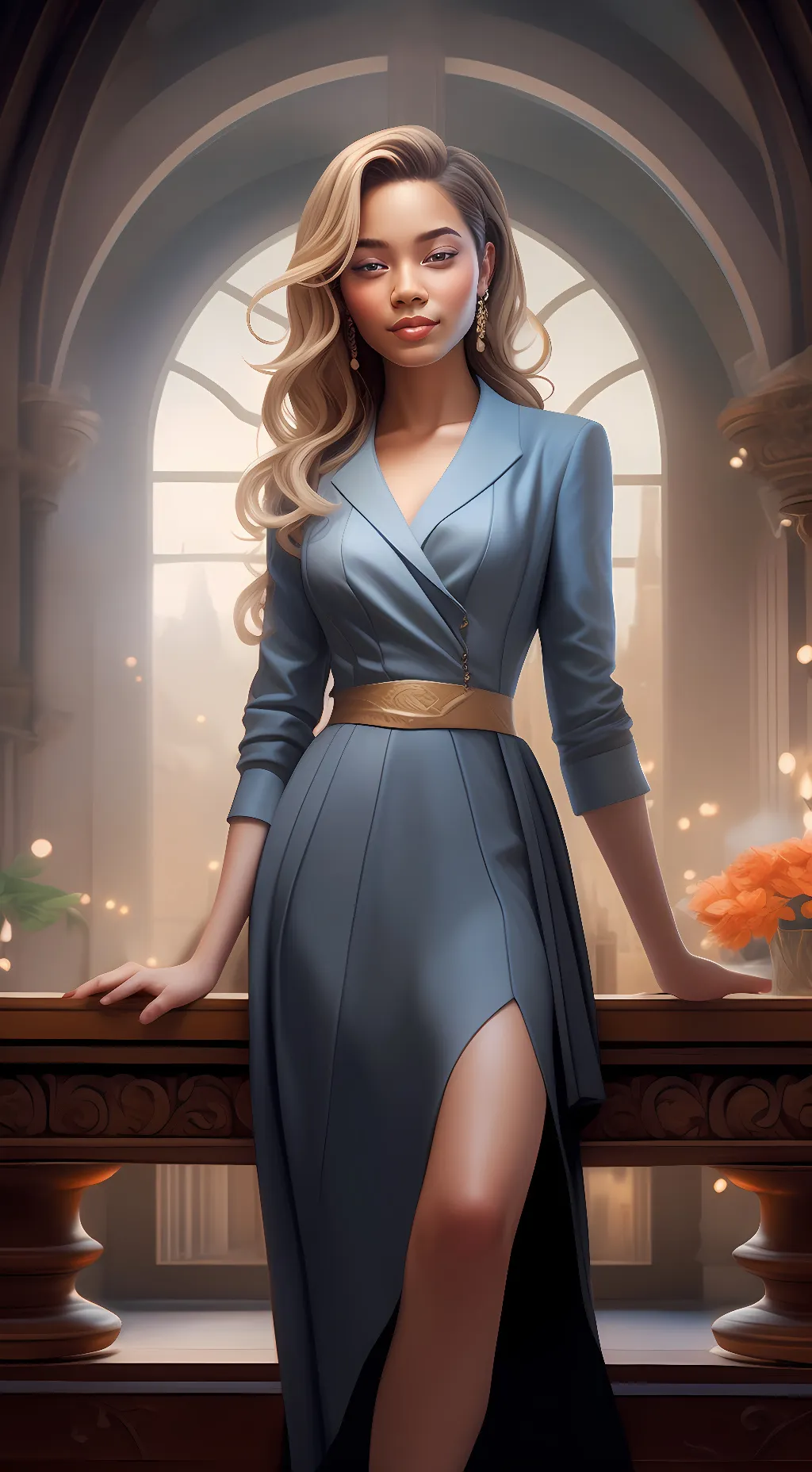 ai character: Lexi  background