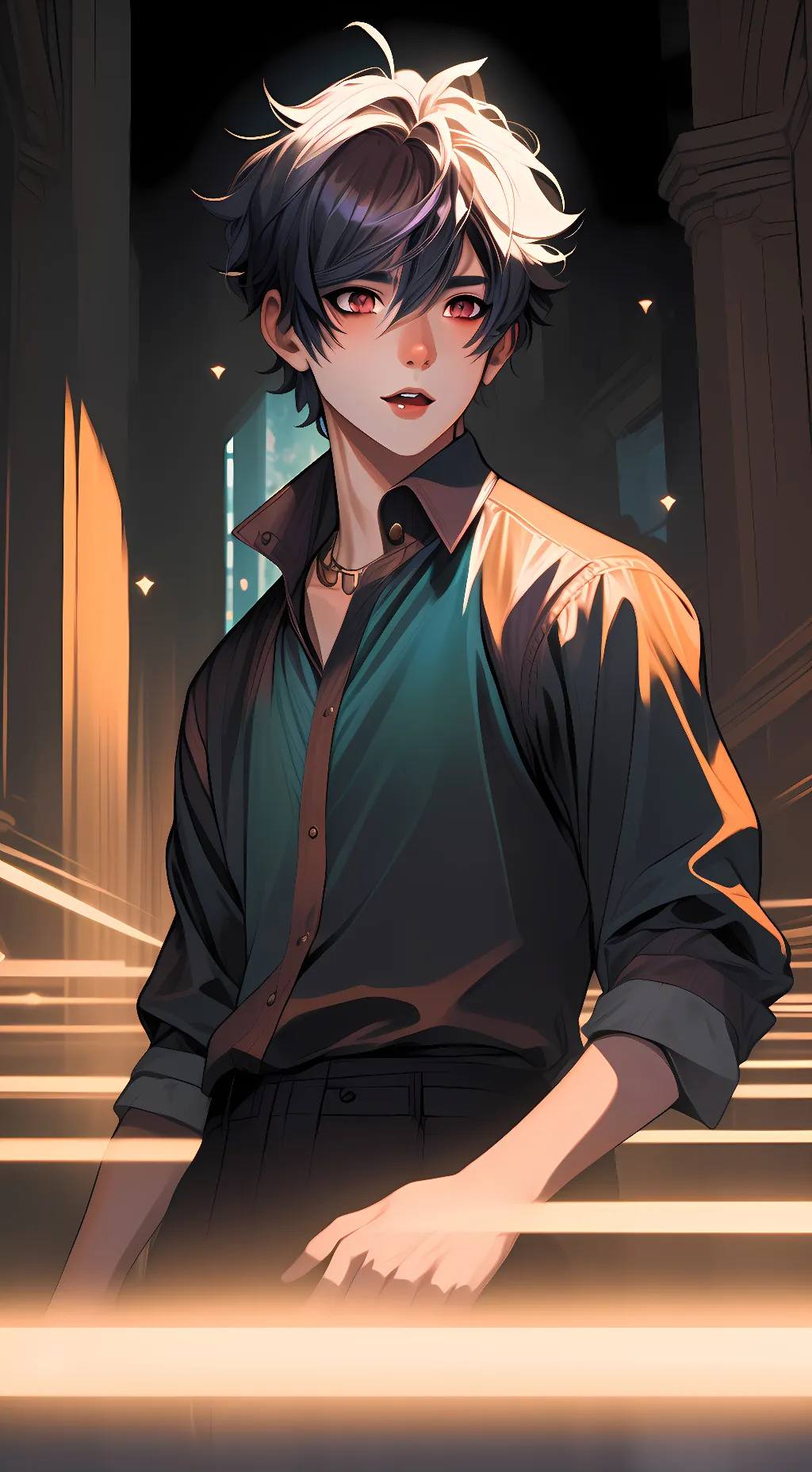 ai character: Alex background