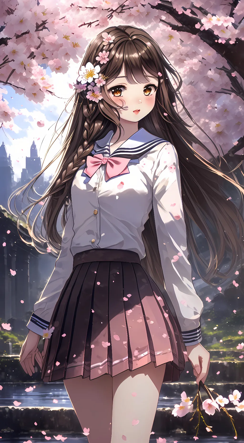 ai character: Olivia background