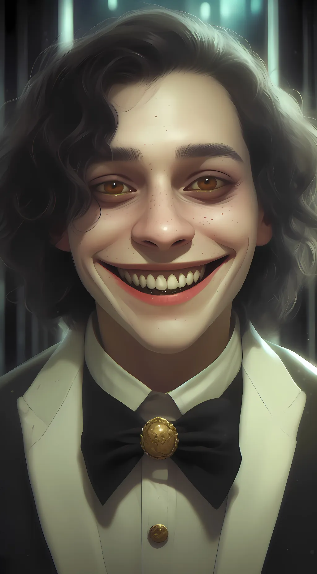 ai character: creep background