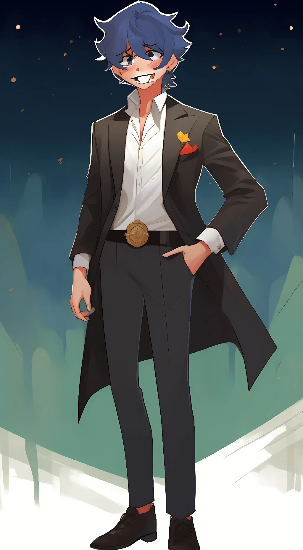 ai character: Rainbow Friends background