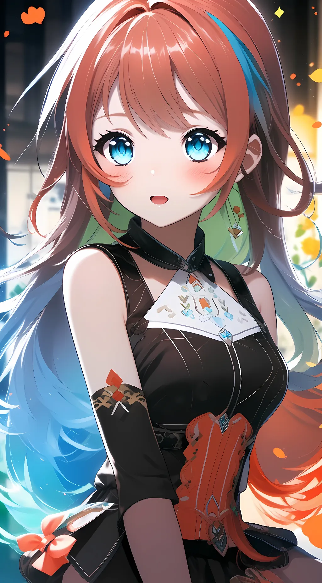 ai character: Momo Akiyama background