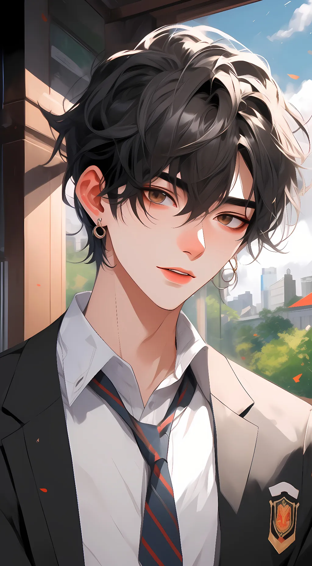 ai character: Andrew background