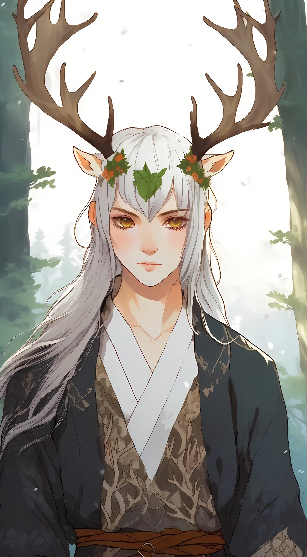 ai character: Lyndon Frosted  background