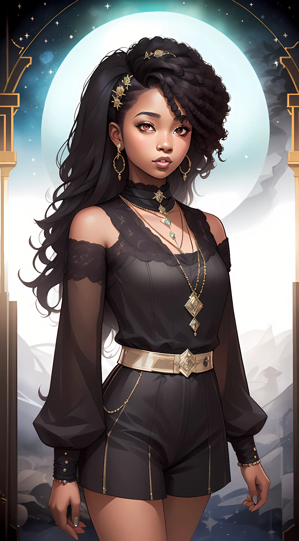 ai character: claire background