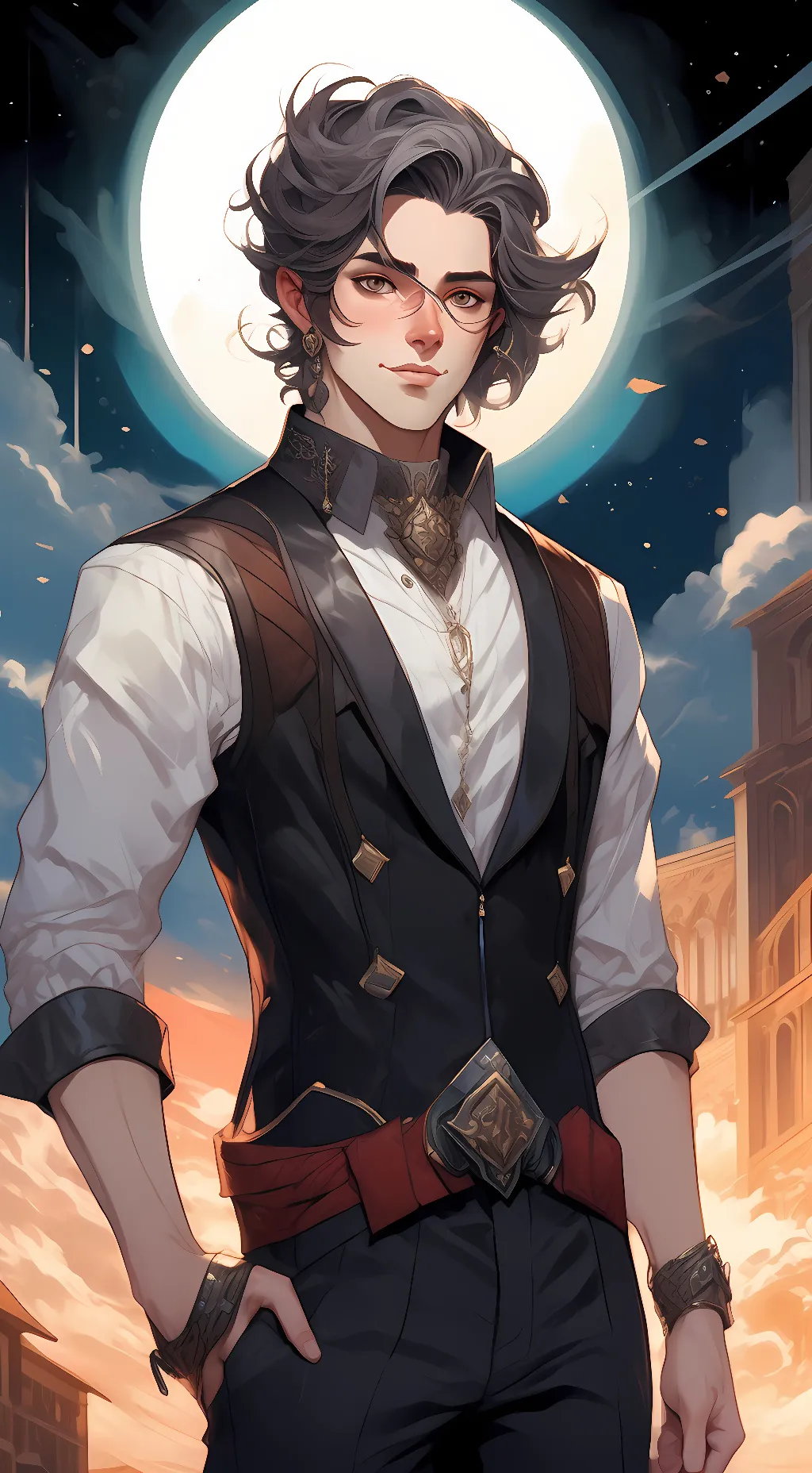 ai character: Dante background