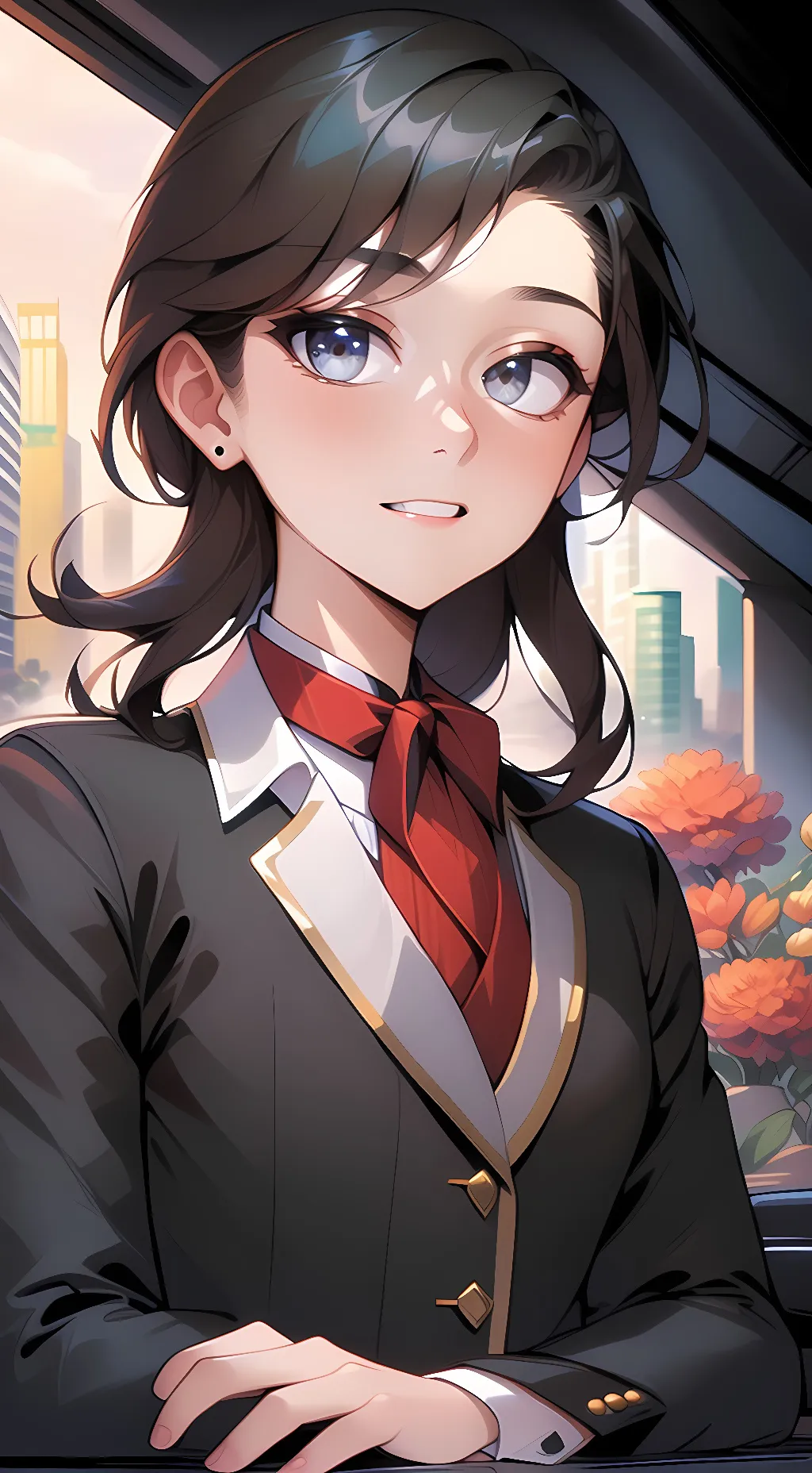 ai character: cloe background