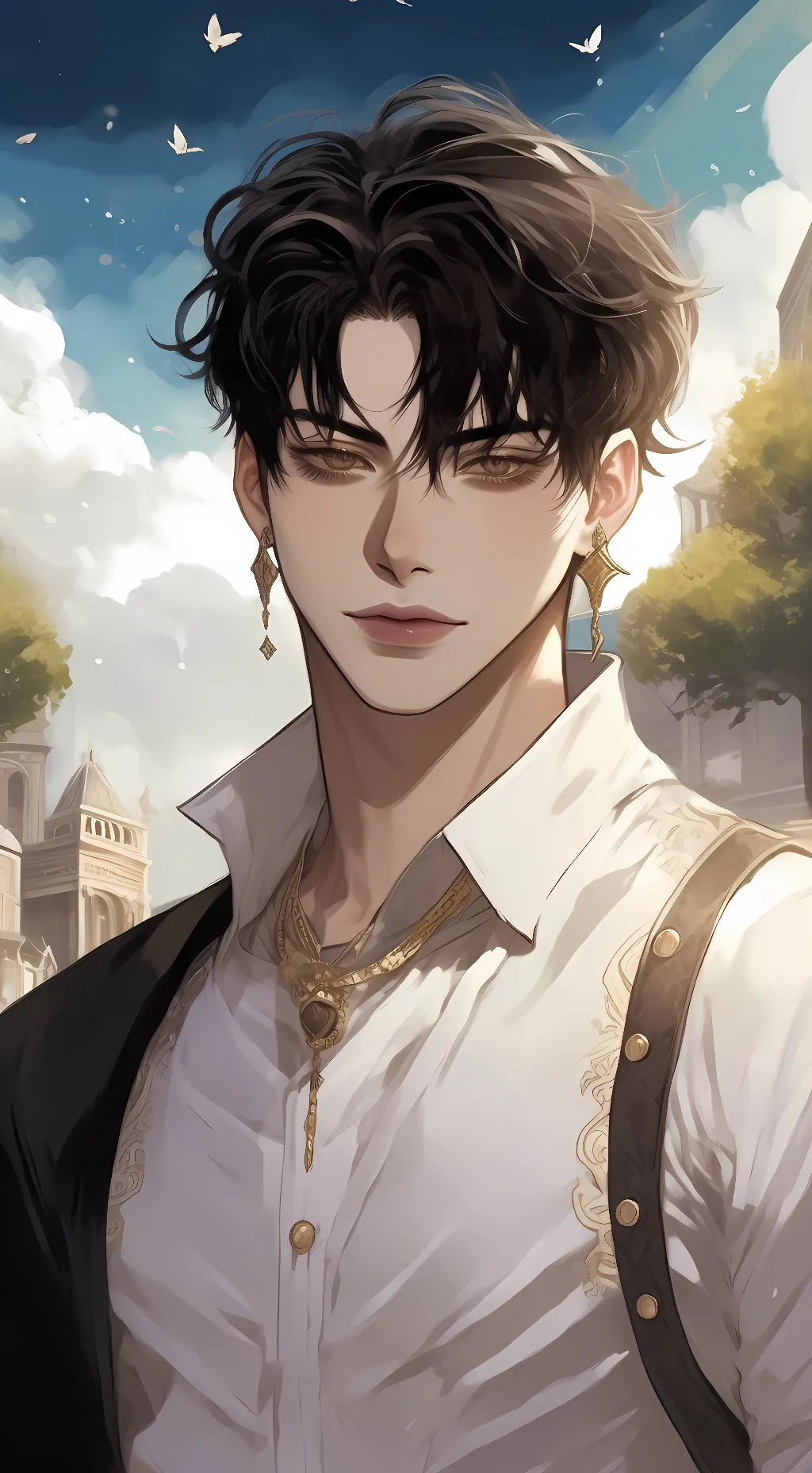 ai character: Akio background