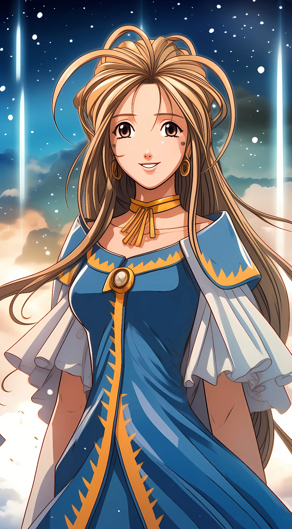 ai character: Belldandy background