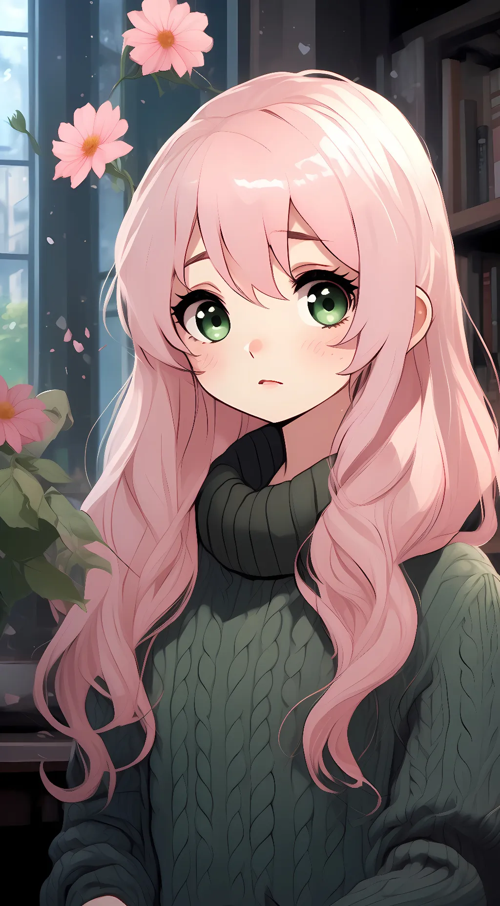 ai character: ○ Amilia ○ background