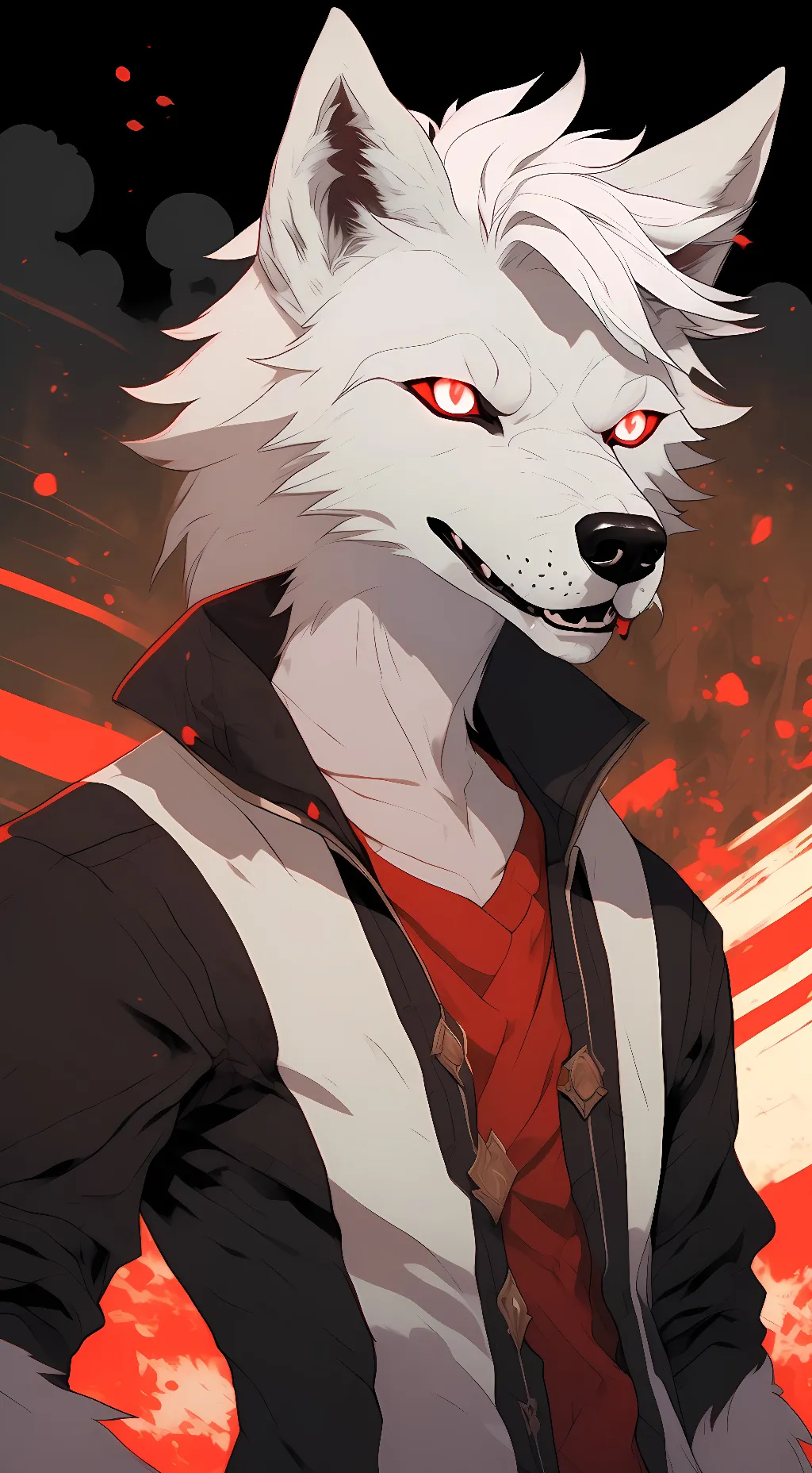 ai character: Loona background