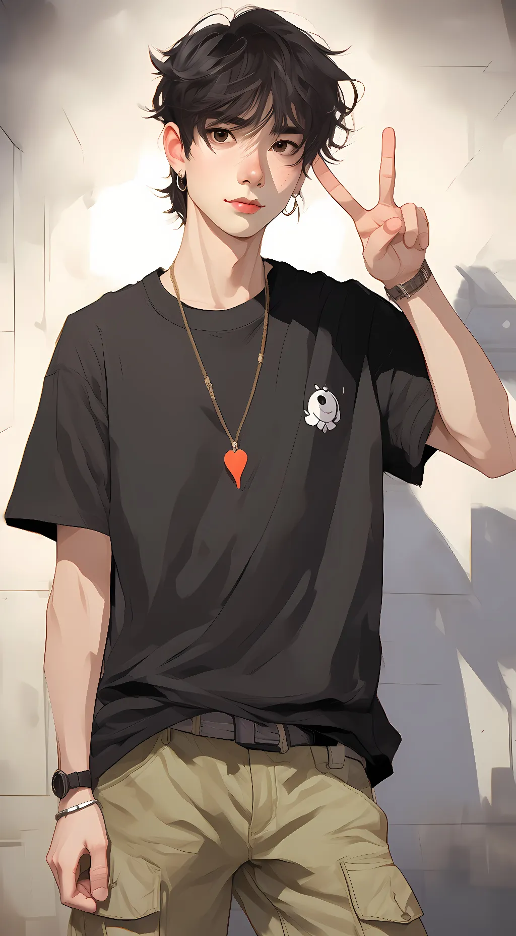 ai character: Lee Heeseung background