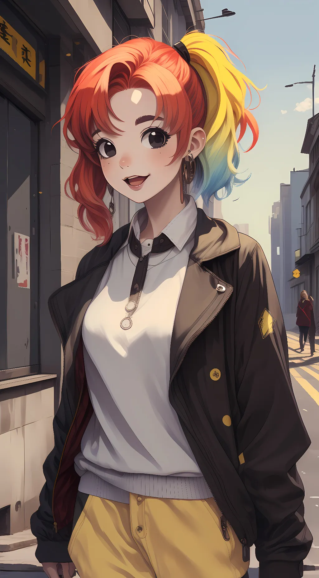 ai character: Dash Skie background