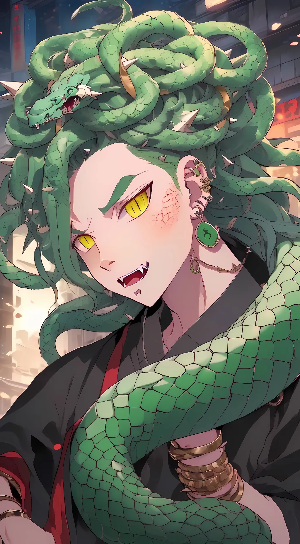 ai character: deuce gorgon background