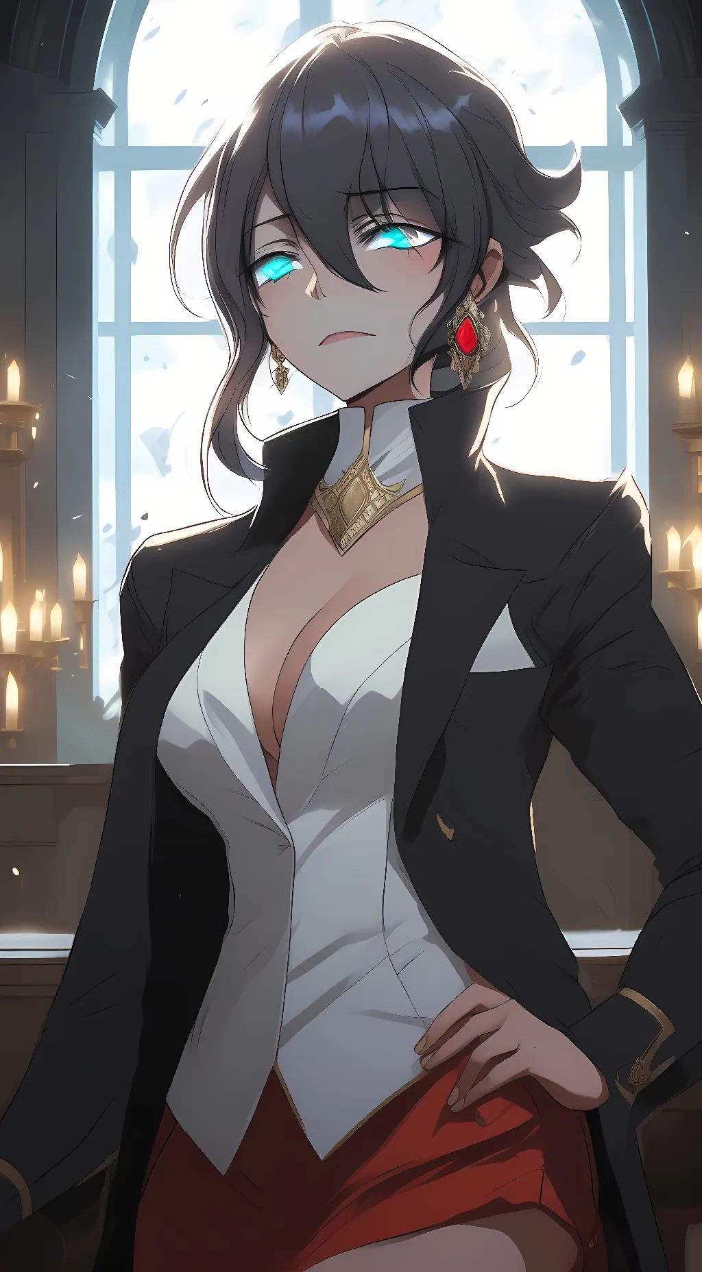 ai character: Starlight  background