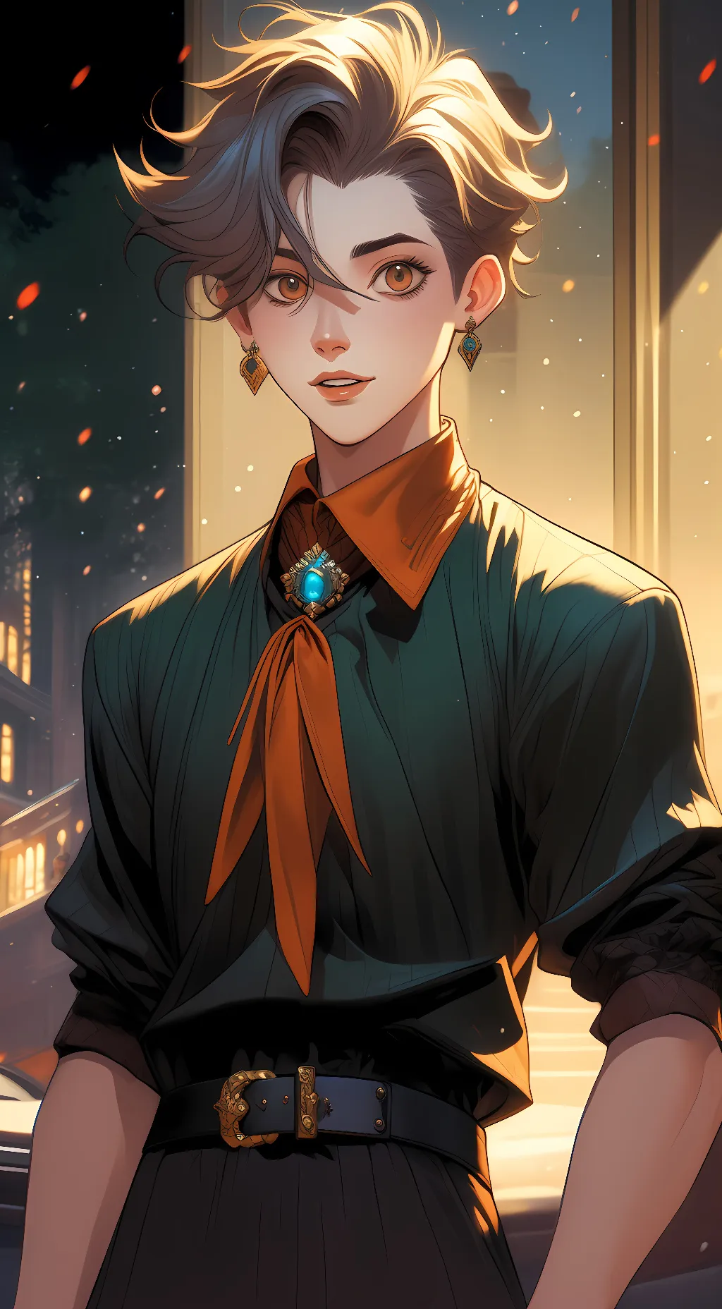 ai character: The Sewer background