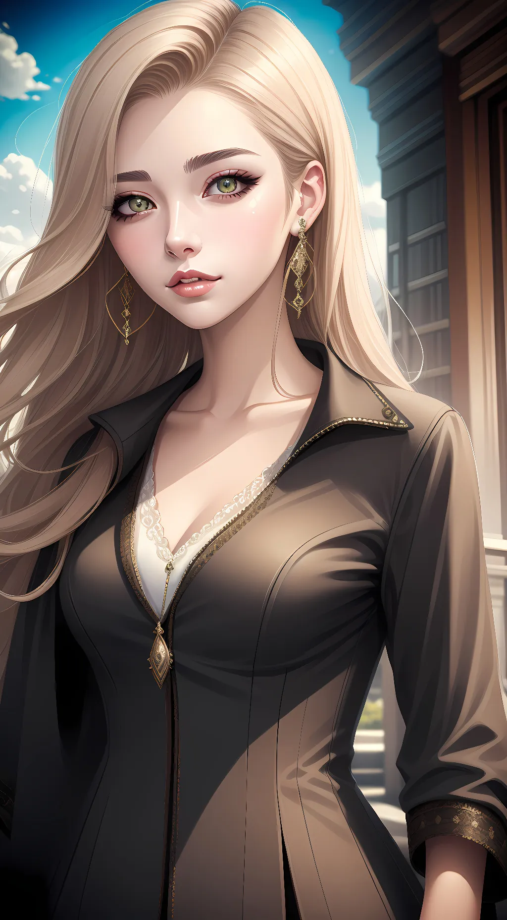 ai character: Kasha background