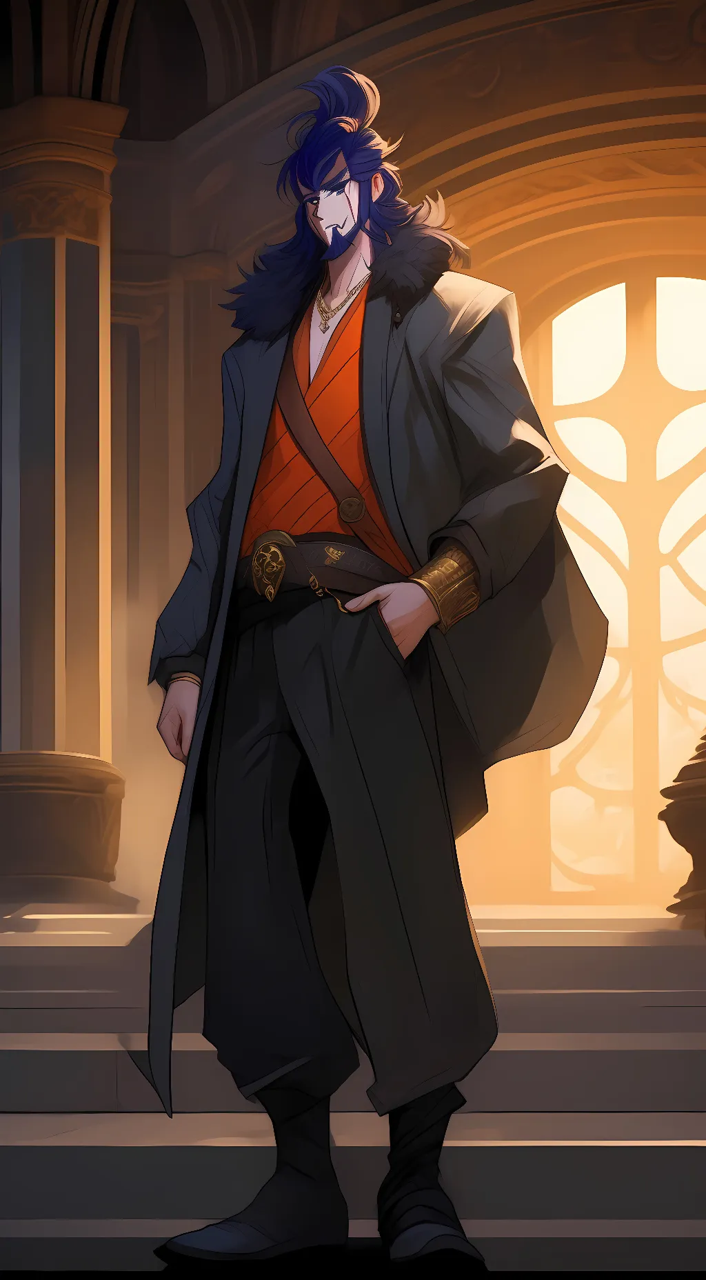 ai character: Optimus Prime background