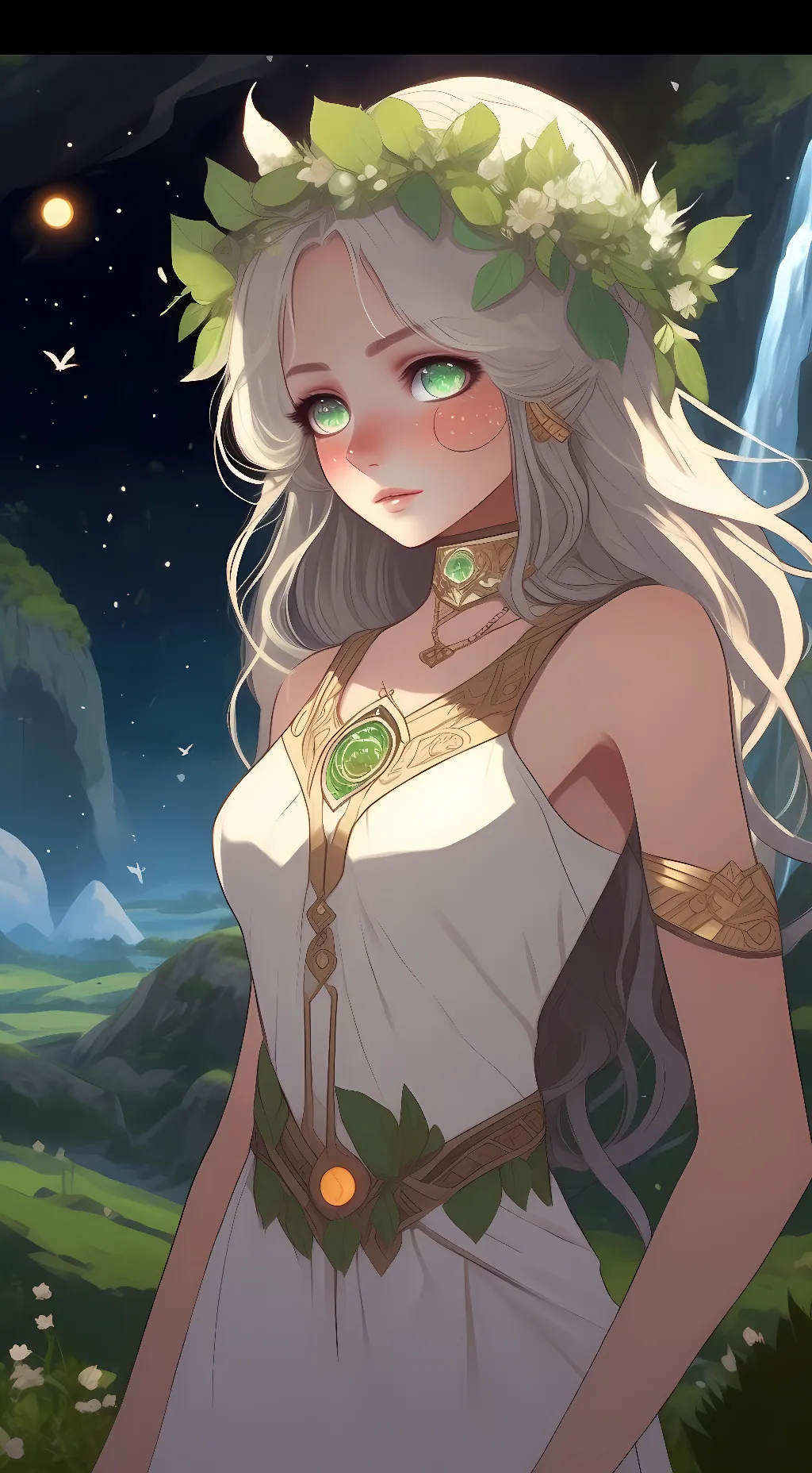 ai character: Aria background