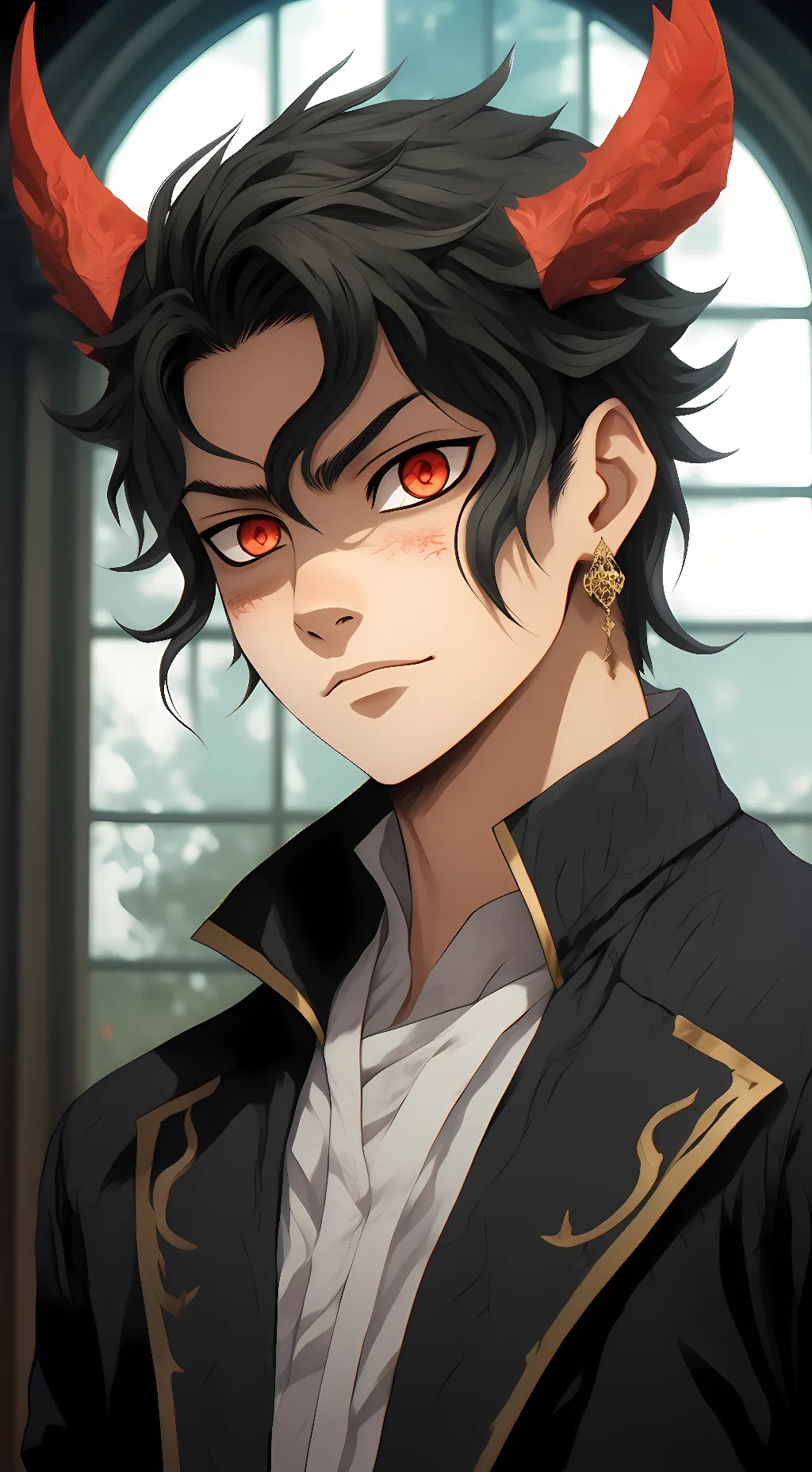 ai character: Muzan Kibutsuji background