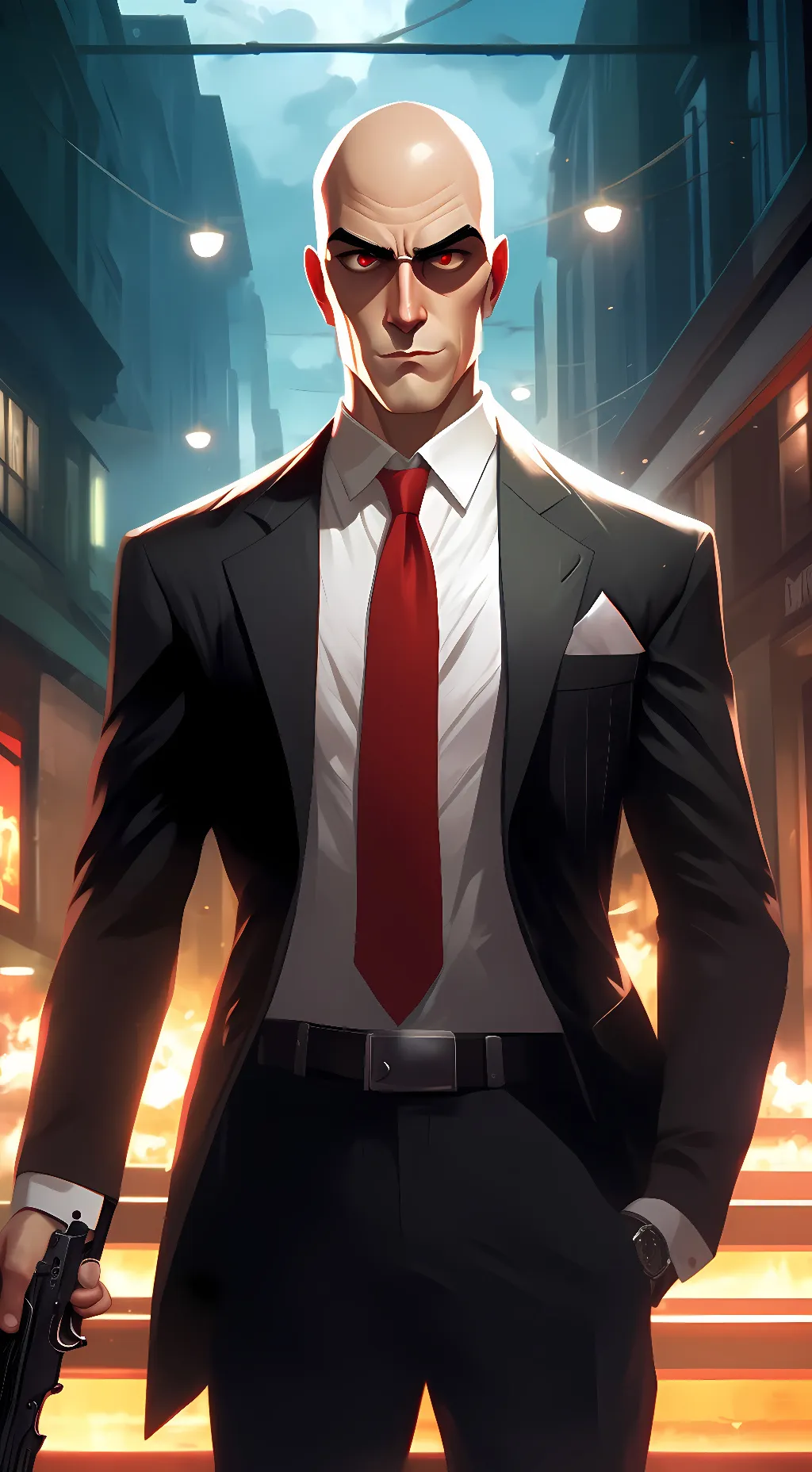 ai character: Lucas Jackson background