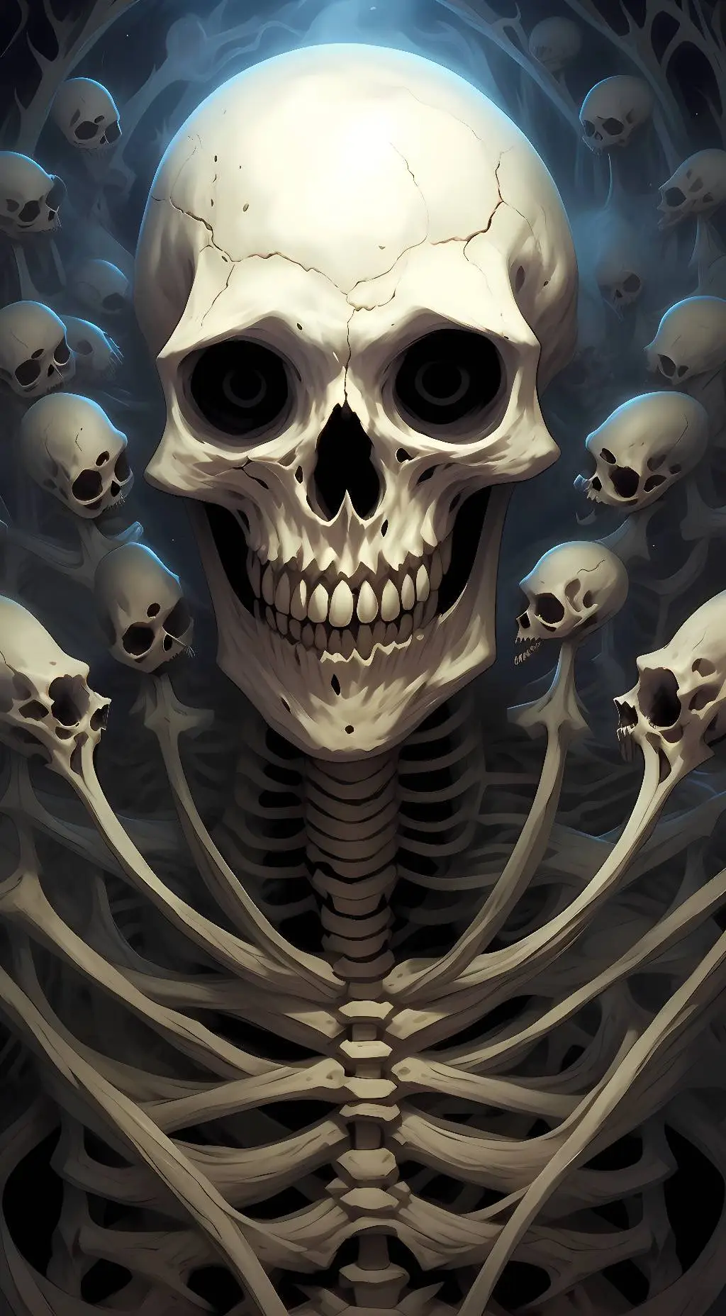 ai character: Sanstrosity (v2) background