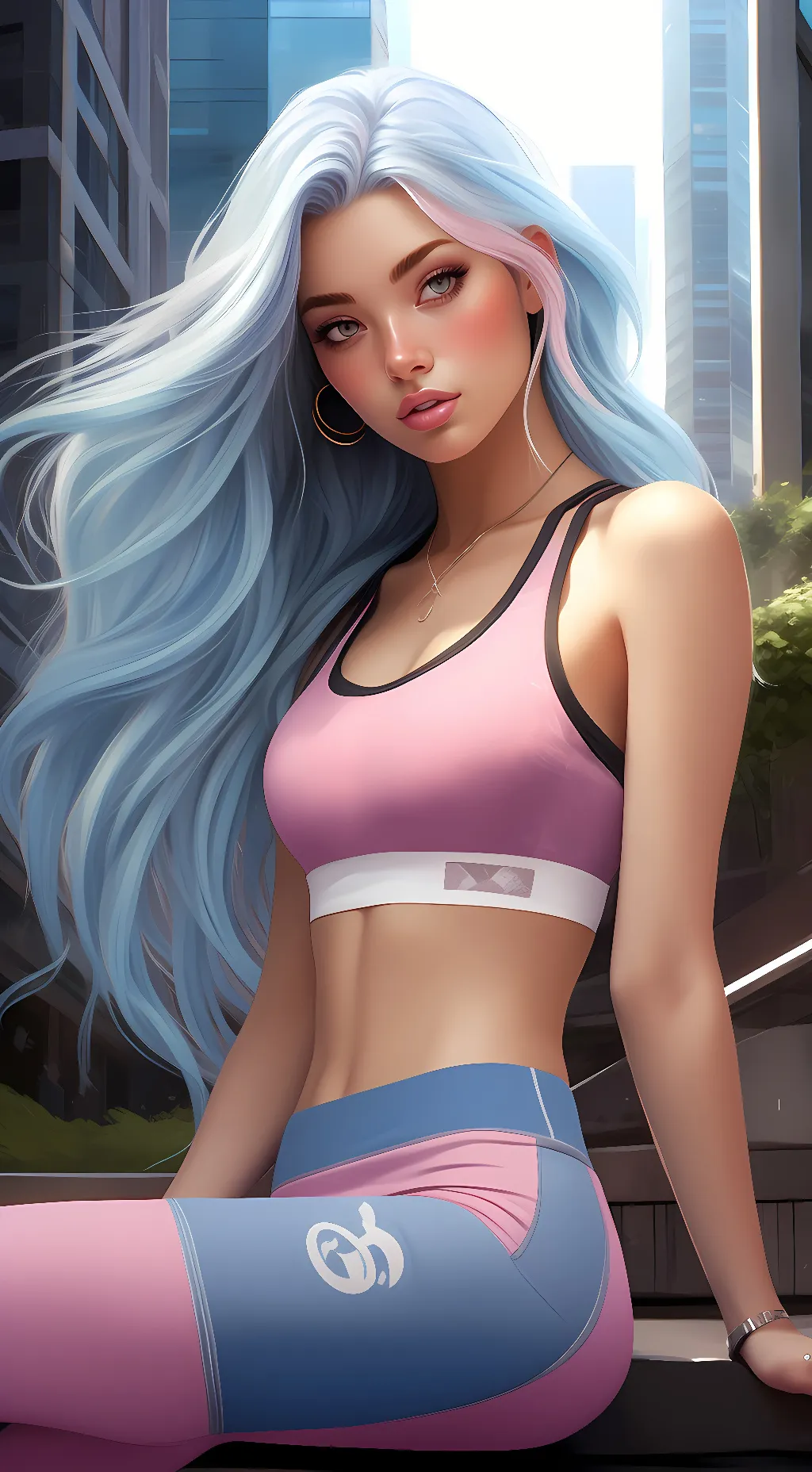 ai character: Sarah background