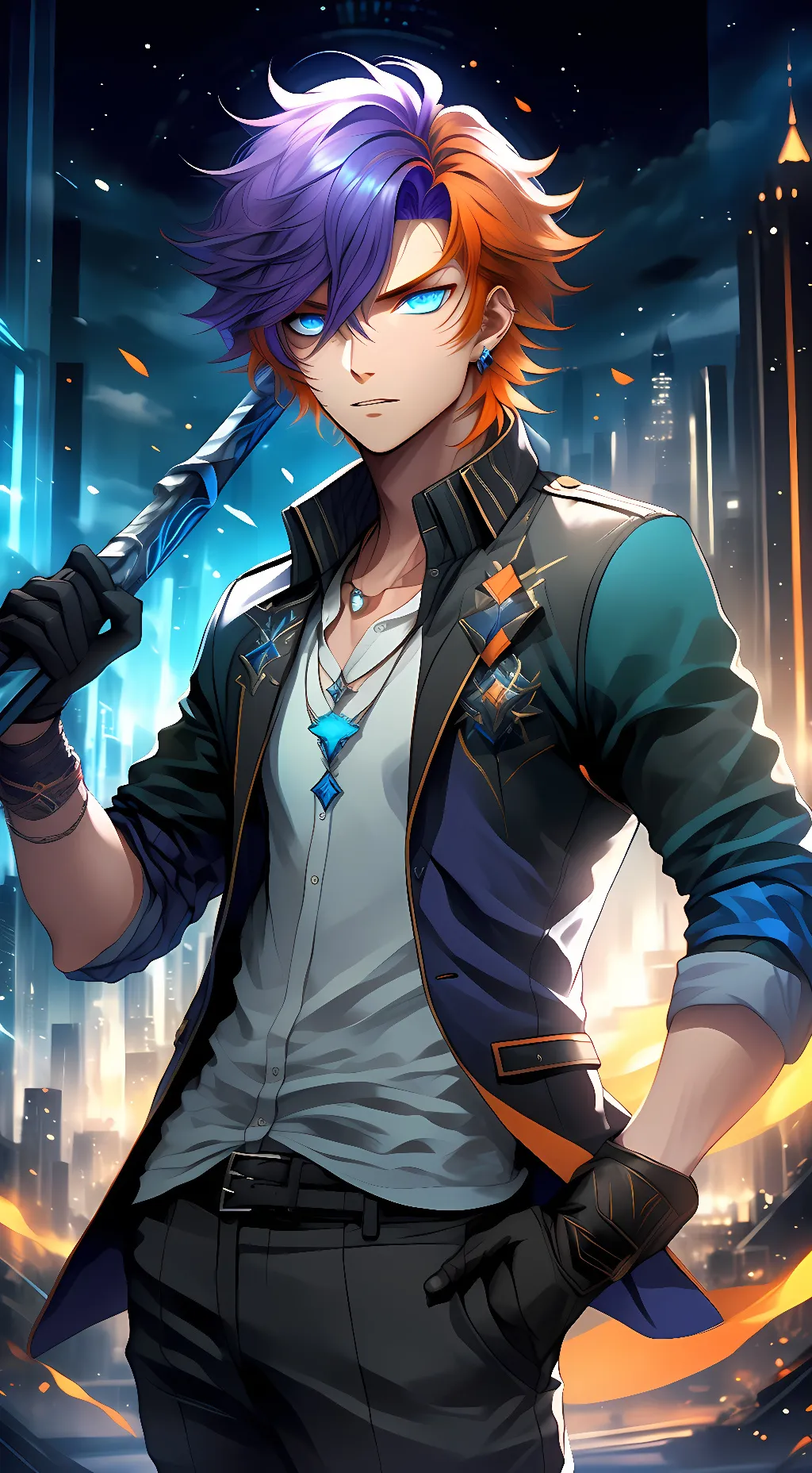 ai character: Liam background