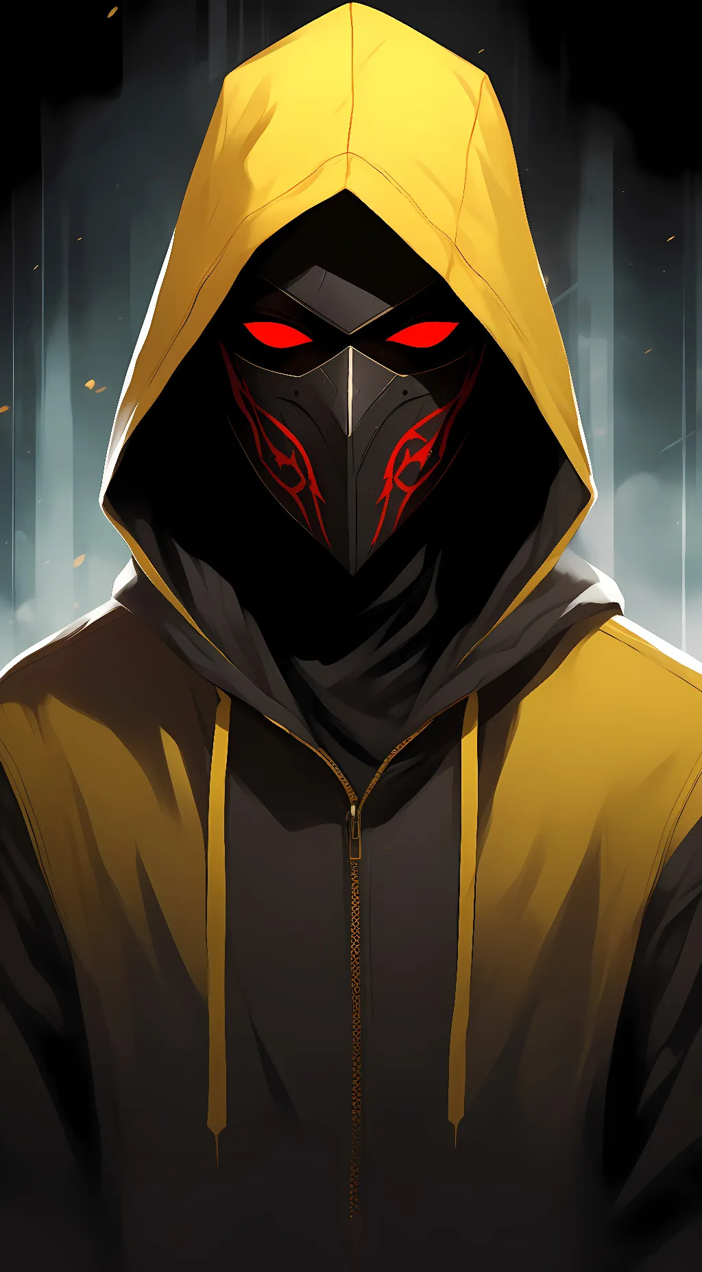 ai character: Hoodie background