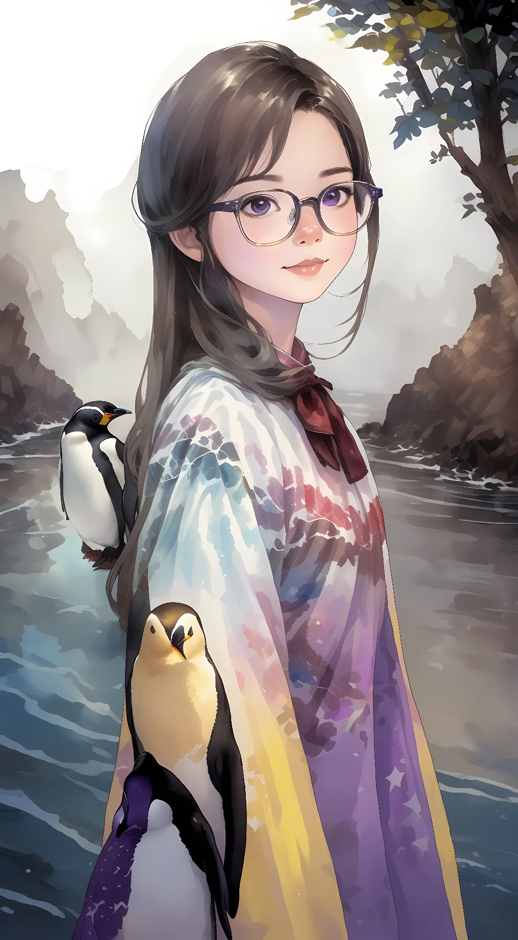 ai character: Savannah background