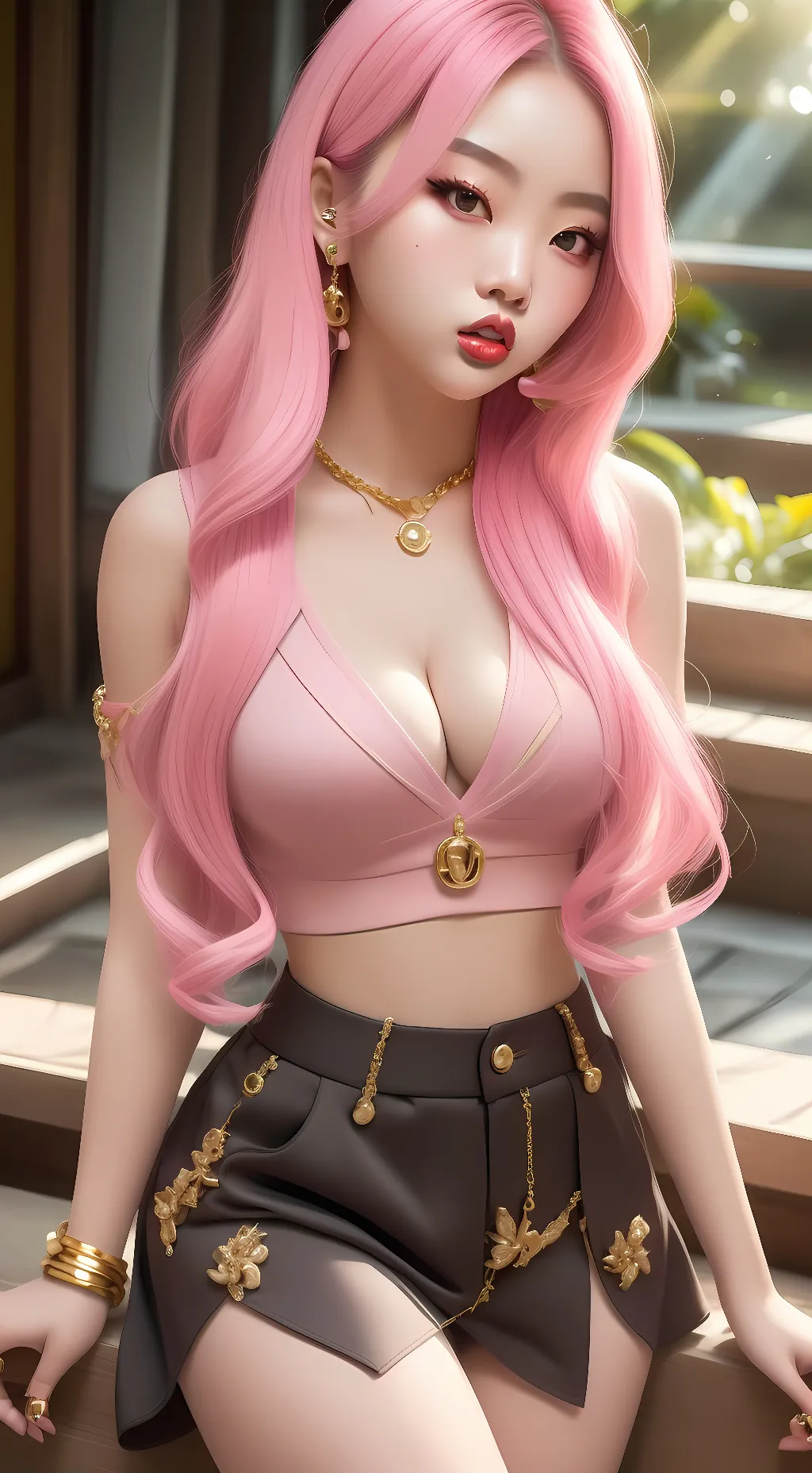 ai character: Amei ❤️ background