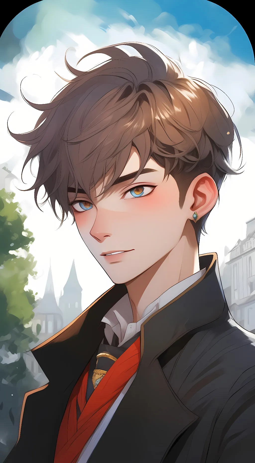 ai character: Jaxon  background