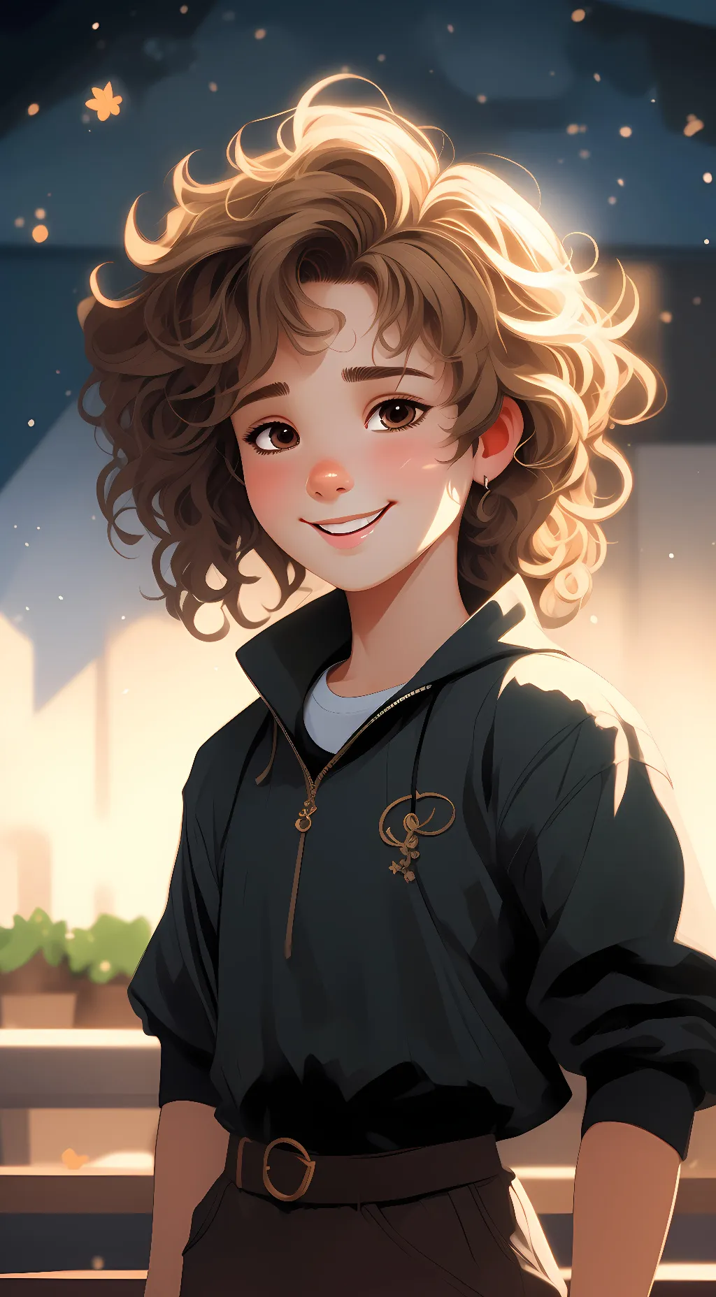 ai character: Lilly background