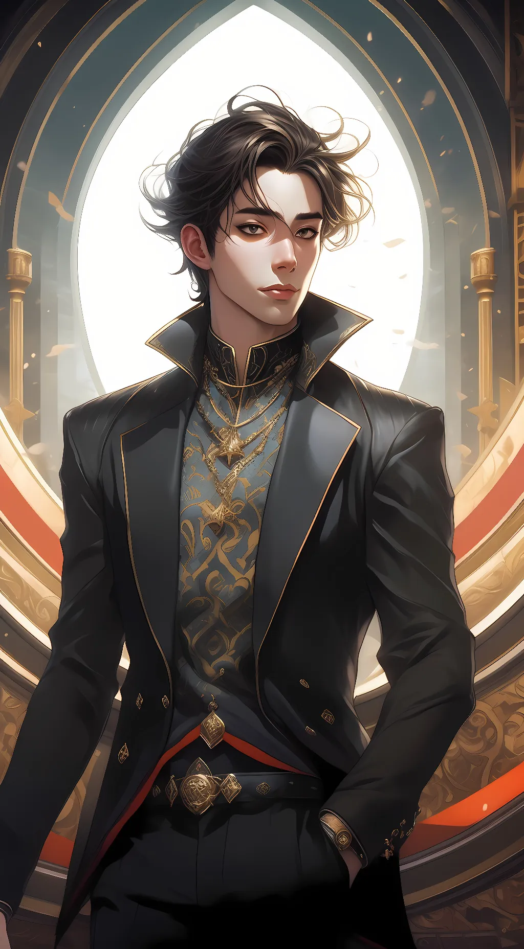 ai character: DSMP war background