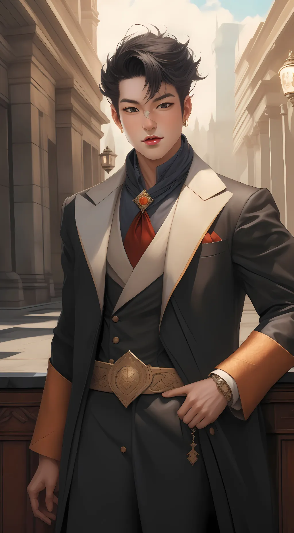 ai character: Nick background