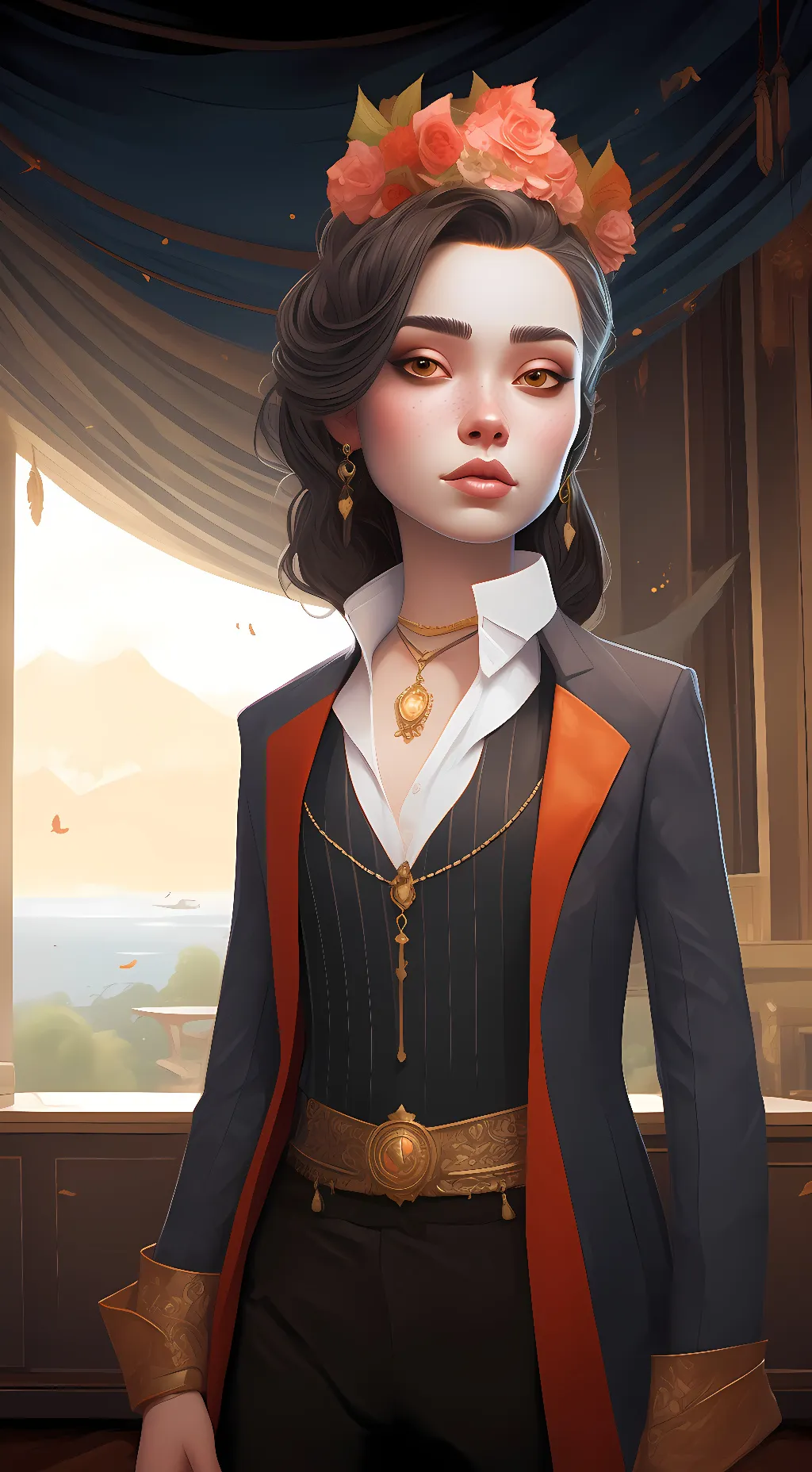 ai character: Angel background