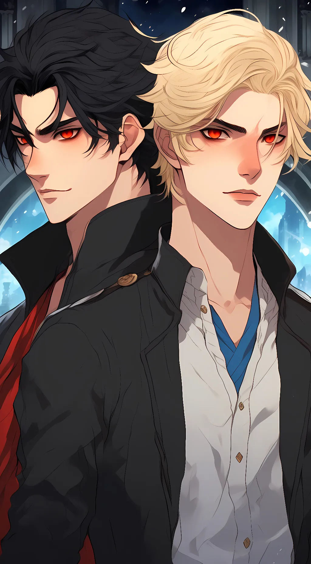 ai character: Jake and Max background