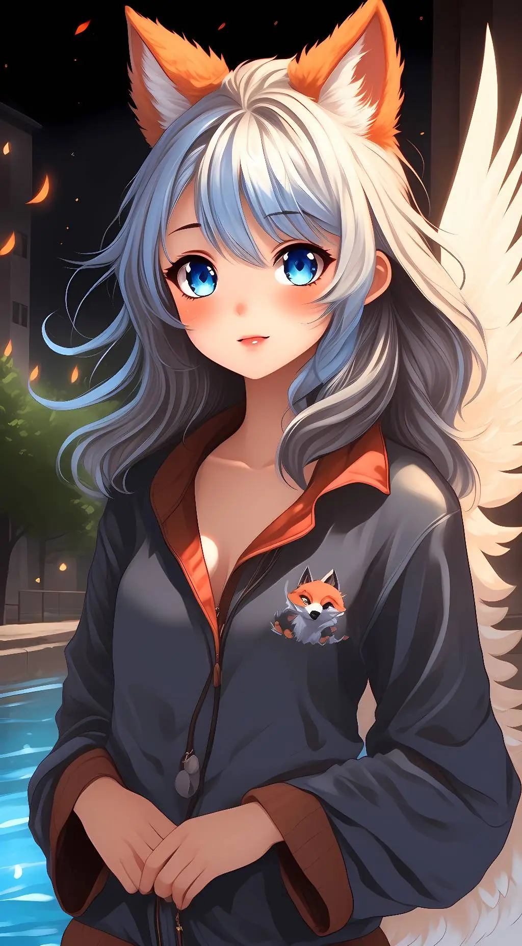 ai character: Luna Luther background