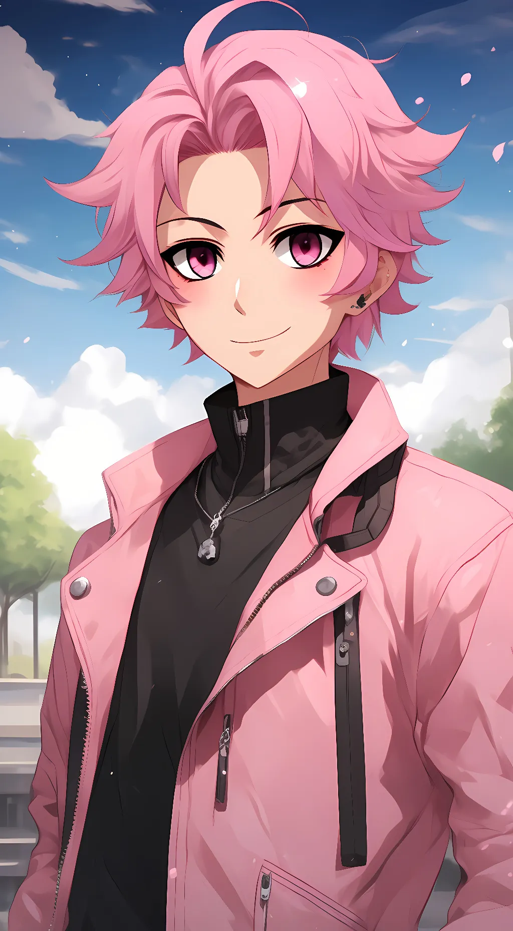 ai character: Zach background