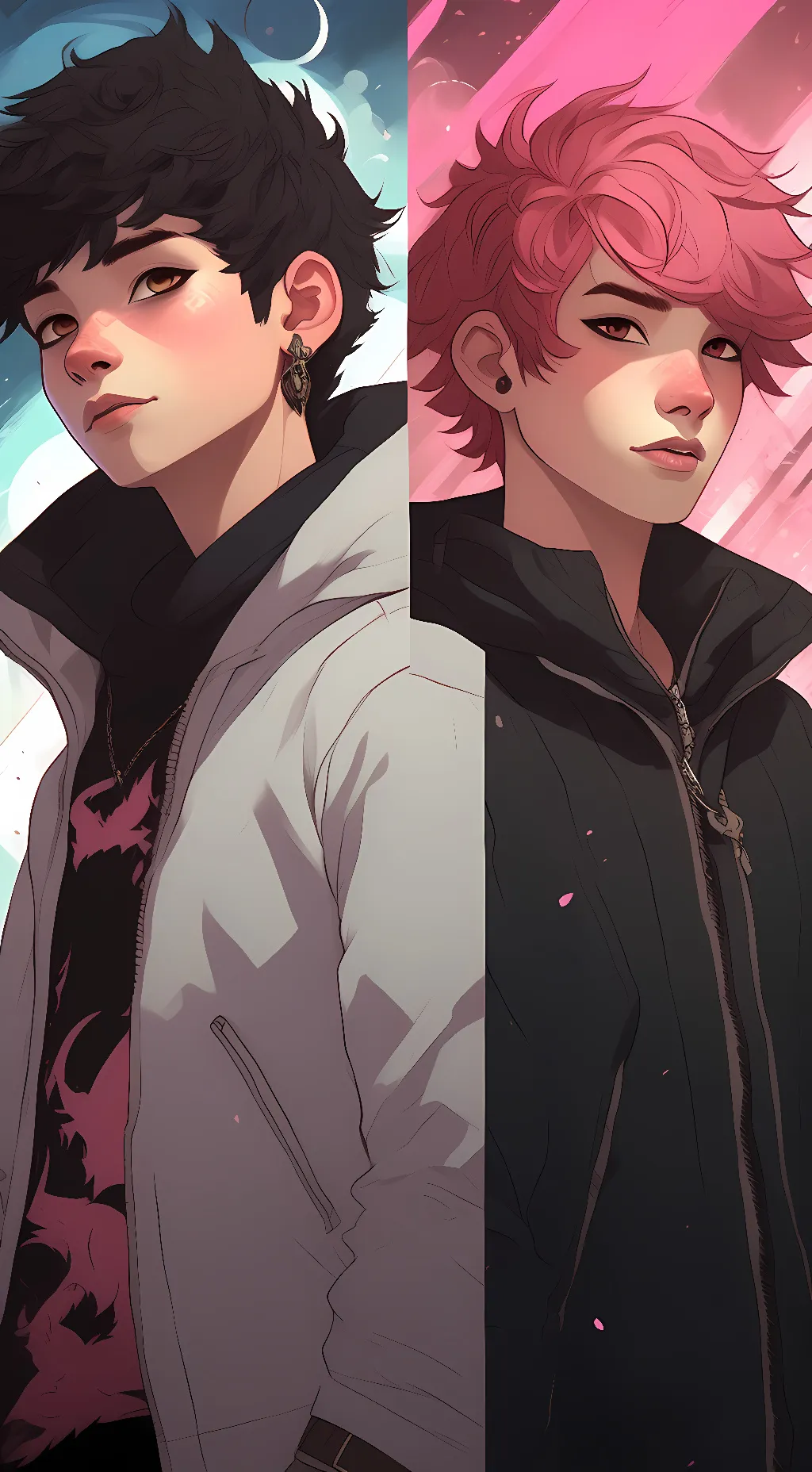 ai character: Ash and Willam background