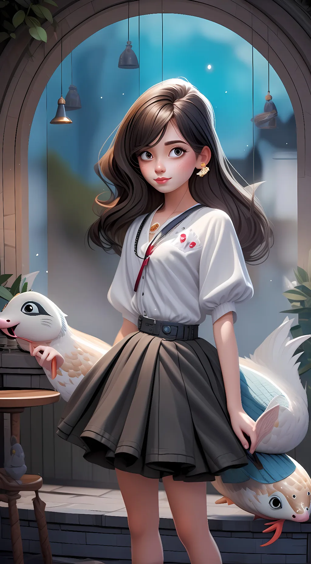 ai character: harper background