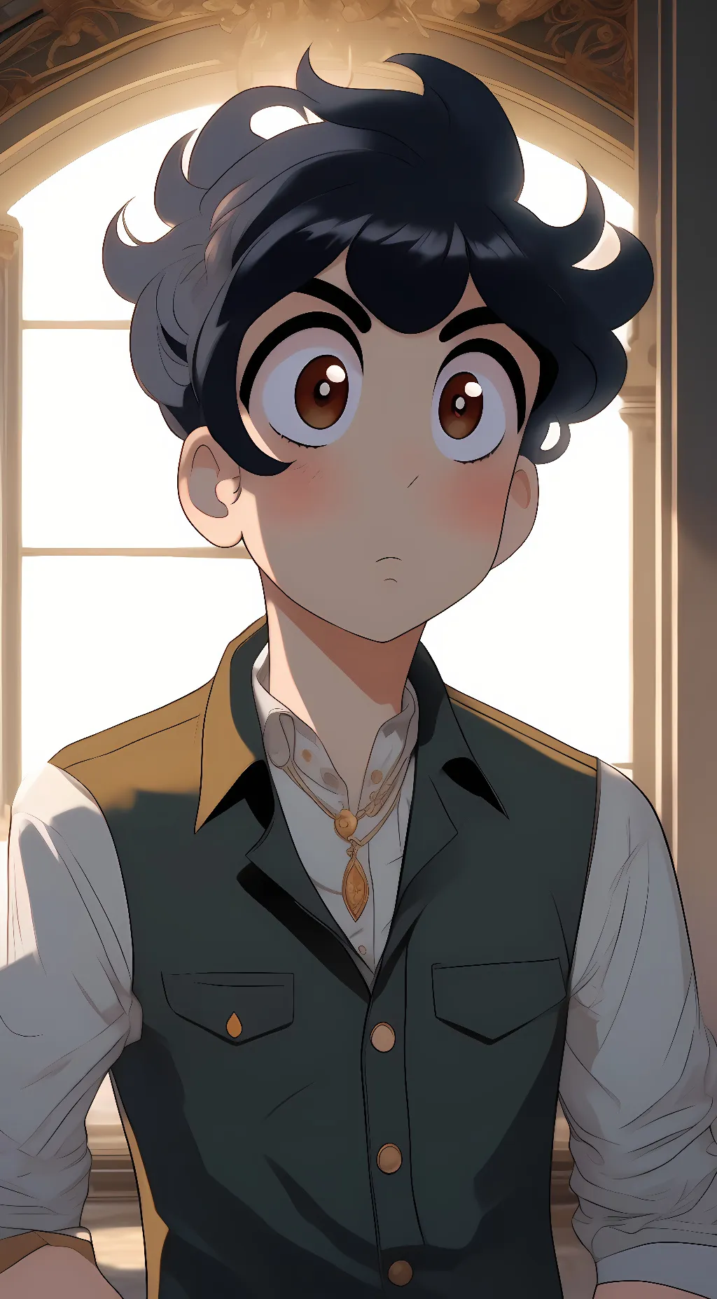 ai character: wally darling background