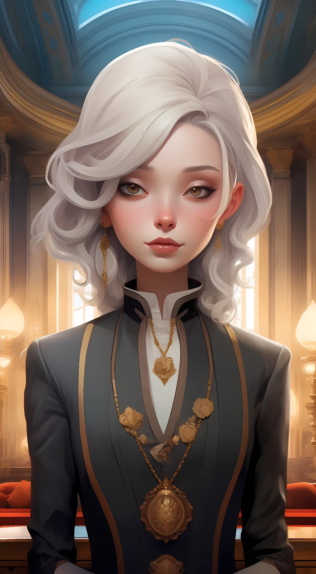 ai character: kk background