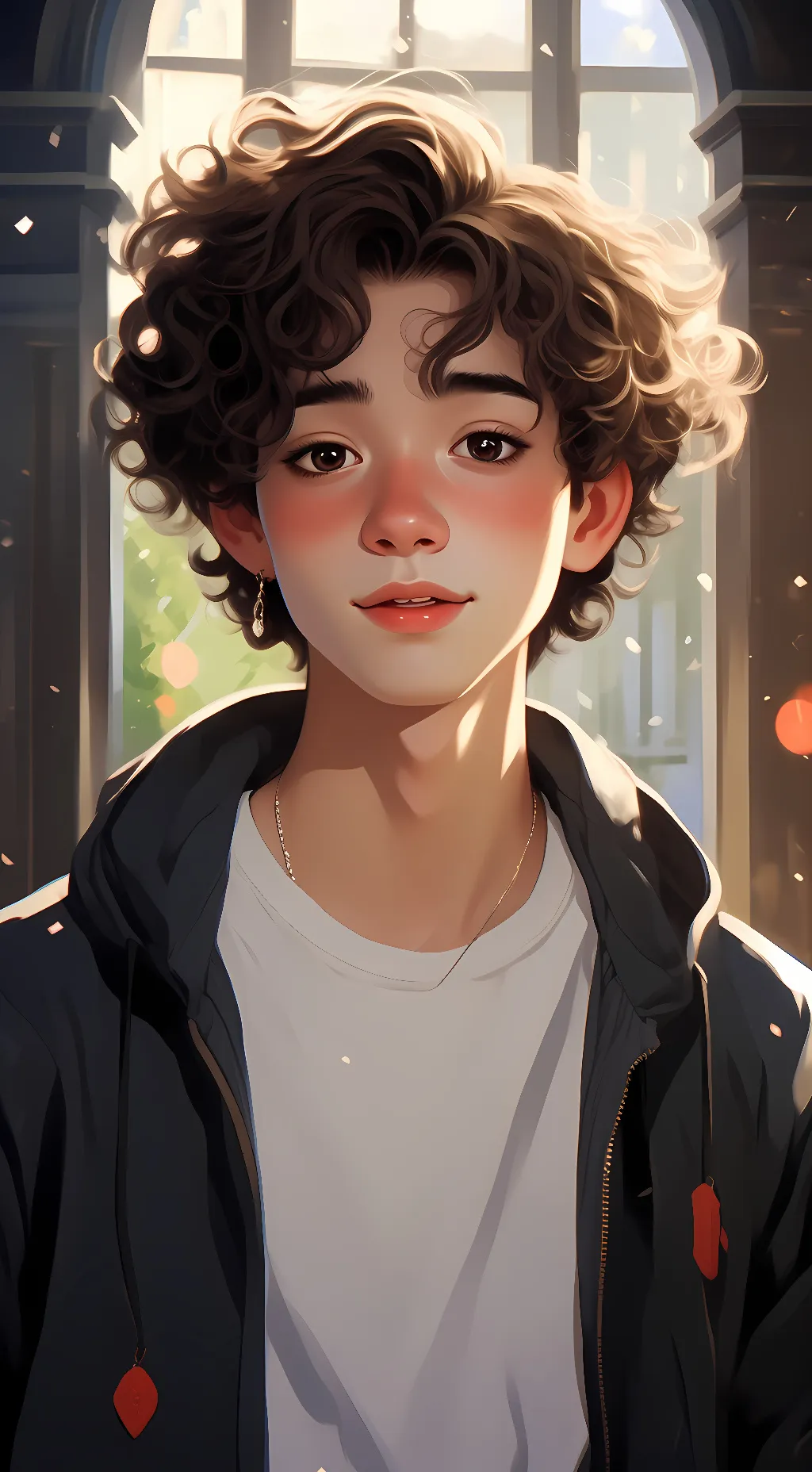 ai character: caprii background