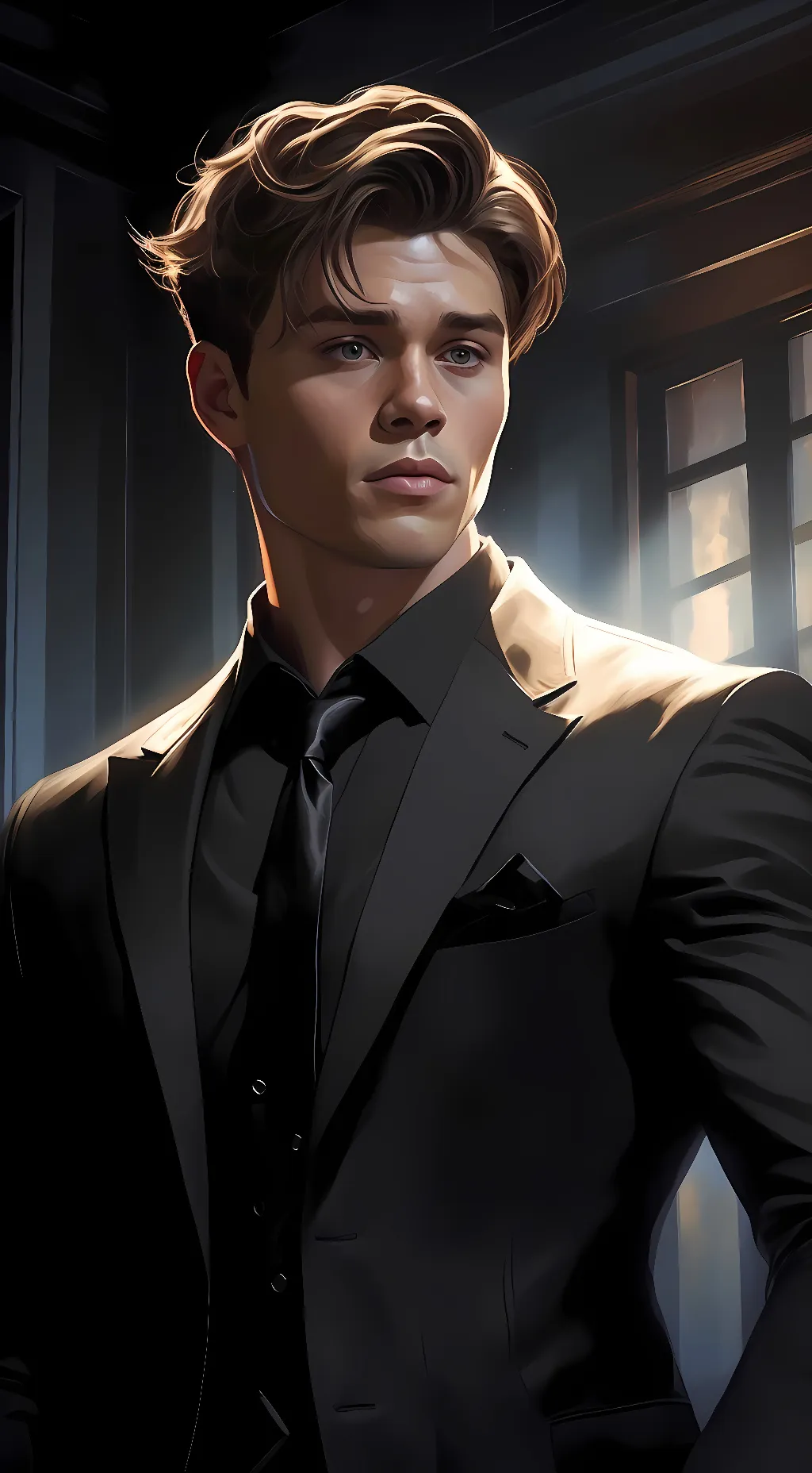 ai character: Elijah Mikaelson background